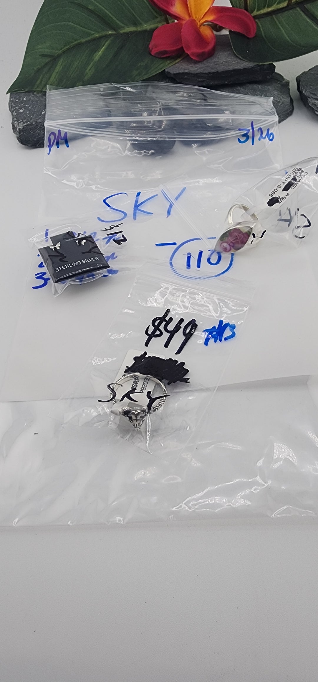 SKY- 3/26/26 - 3 925 Sterling Silver Items