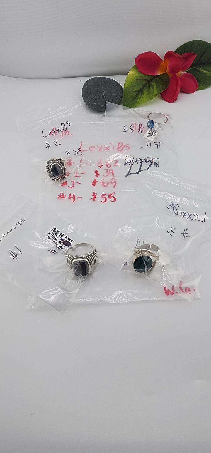 AM SHOW 48HR - RESERVED FOR: Lexxi85 - 9/23/2025 FL tiktok Live Show - 4 Sterling Silver Items