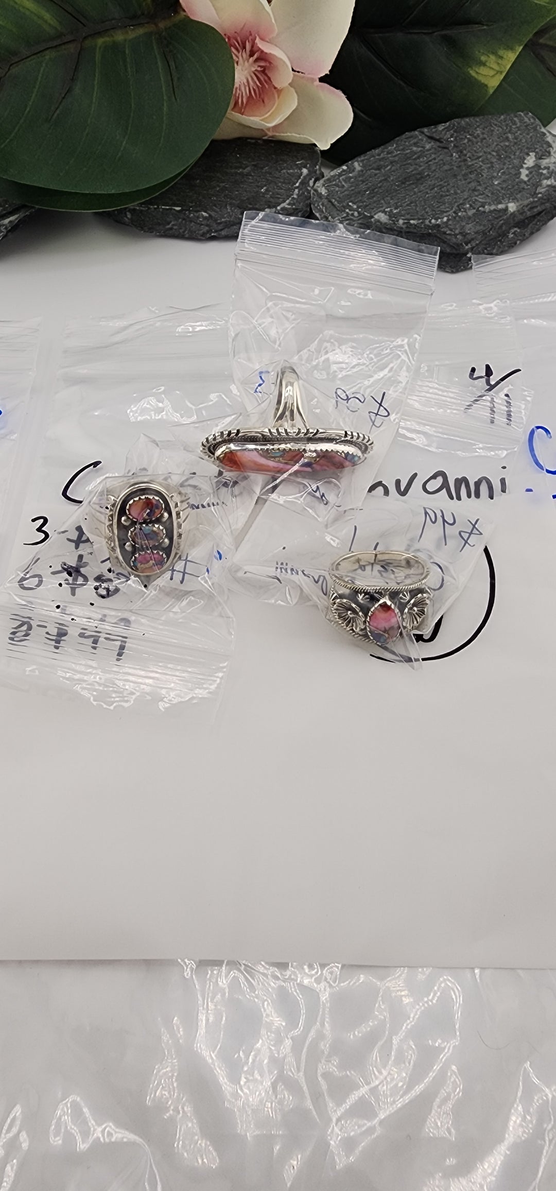 RESERVED FOR: Crystal Giovanni - 4/11/2025 The Collective Boutique App Live Show - 3 Sterling Silver Items