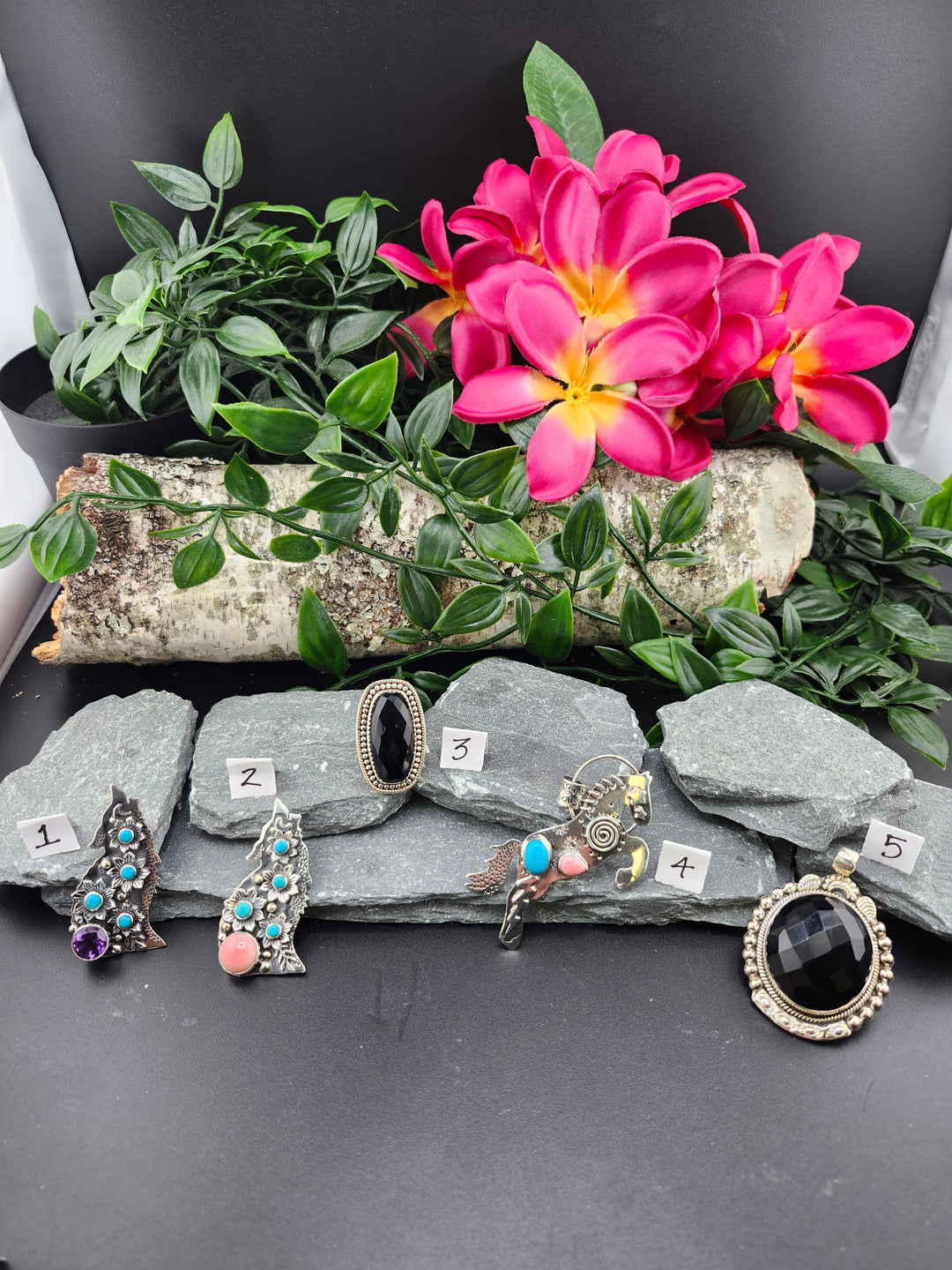 RESERVED FOR:  HorrorGalSusan-11/03/2024 -5 Sterling Silver Items
