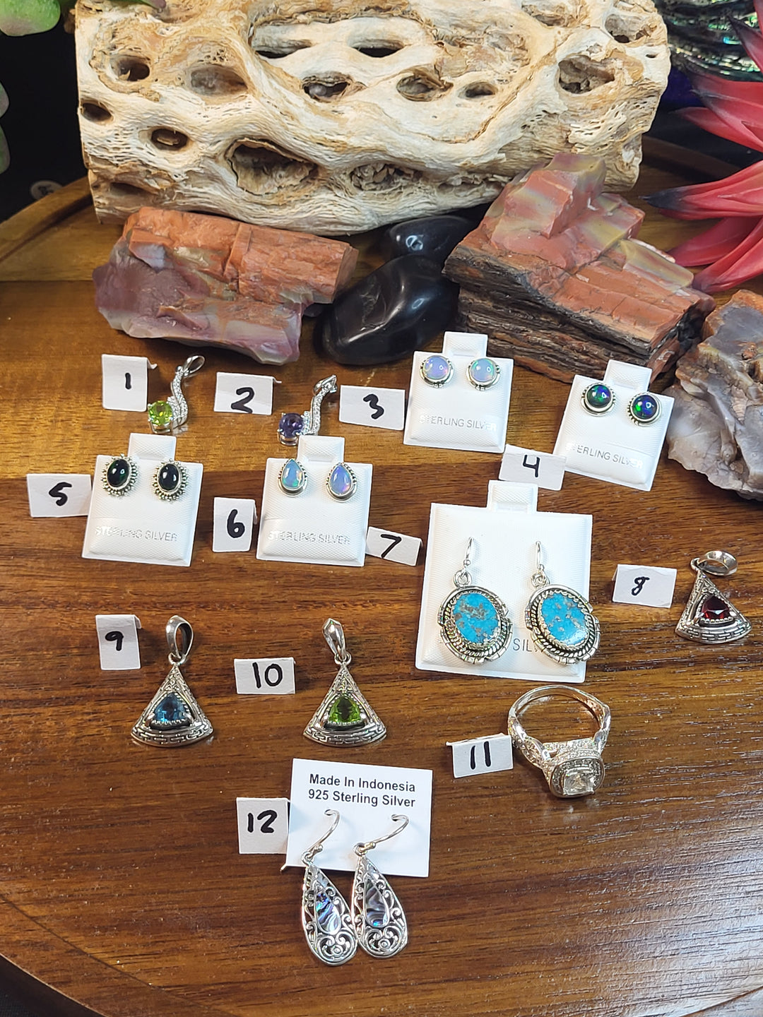 RESERVED FOR: Mtnbluejeans - 7/26/24 - 12 Sterling Silver Items
