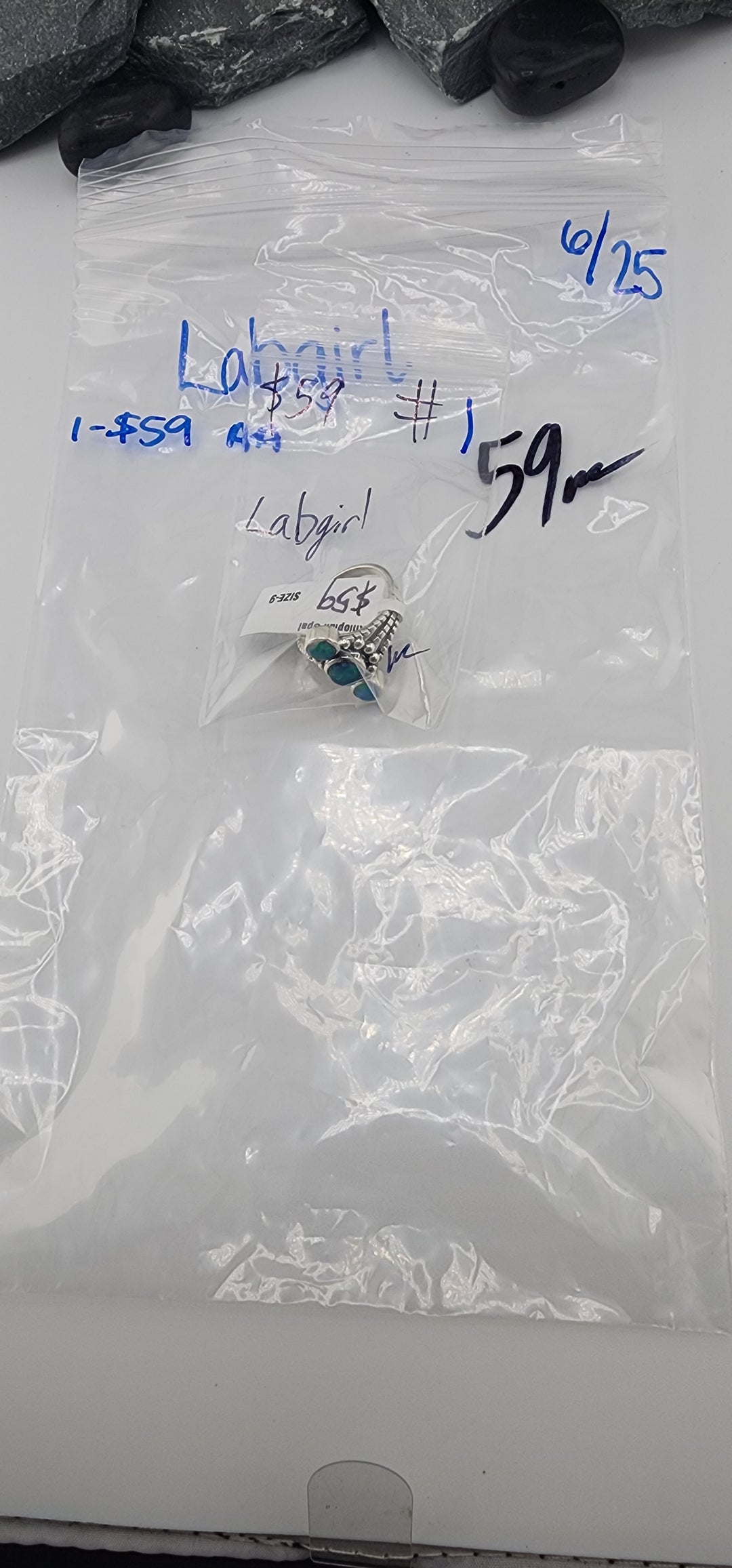 RESERVED FOR: Labgirl - 6/25/2025 tiktok Reservation Live Show - 1 Sterling Silver Items