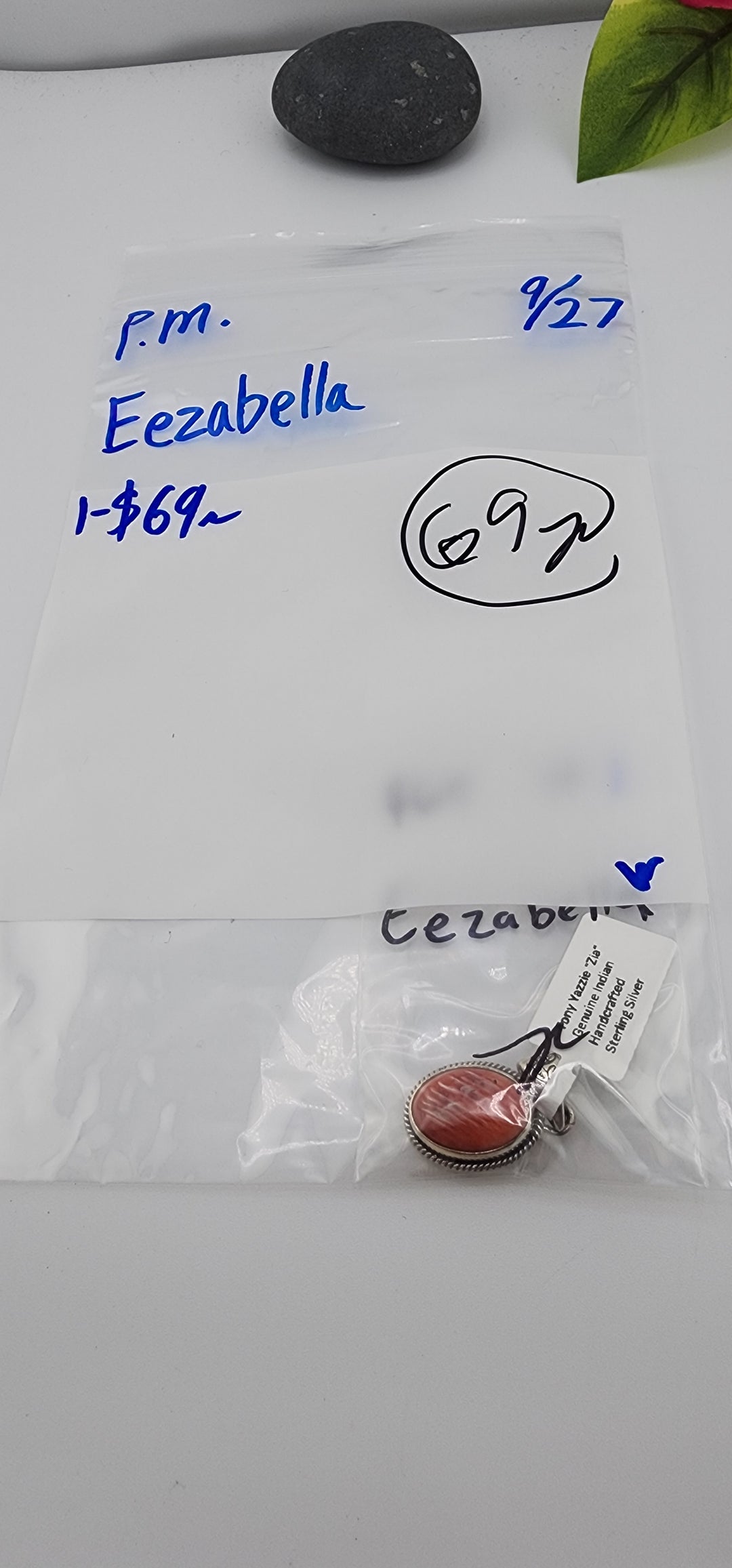 PM SHOW 48HR - RESERVED FOR: Eezabella - 9/27/2025 FL tiktok Live Show - 1 Sterling Silver Items