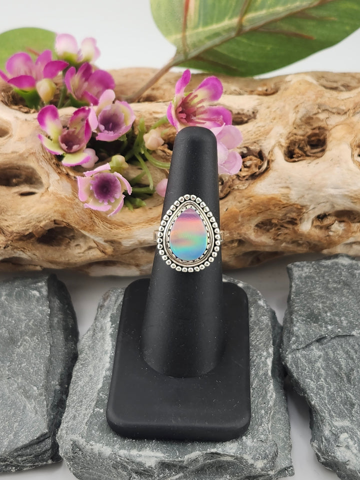 Aurora Opal Ring Size 6