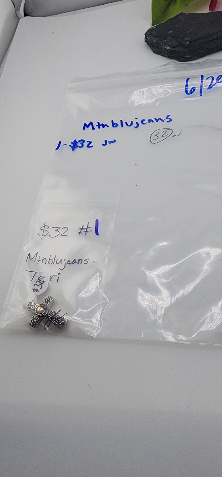 48HR - RESERVED FOR:  Mtnblujeans- 6/20/2025 FL tiktok Live Show -1  Sterling Silver Items