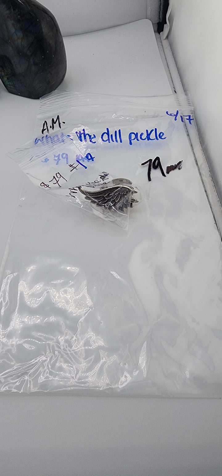 RESERVED FOR: Whats the dill pickle - 6/17/2025 tiktok A.M Live Show - 1 Sterling Silver Items