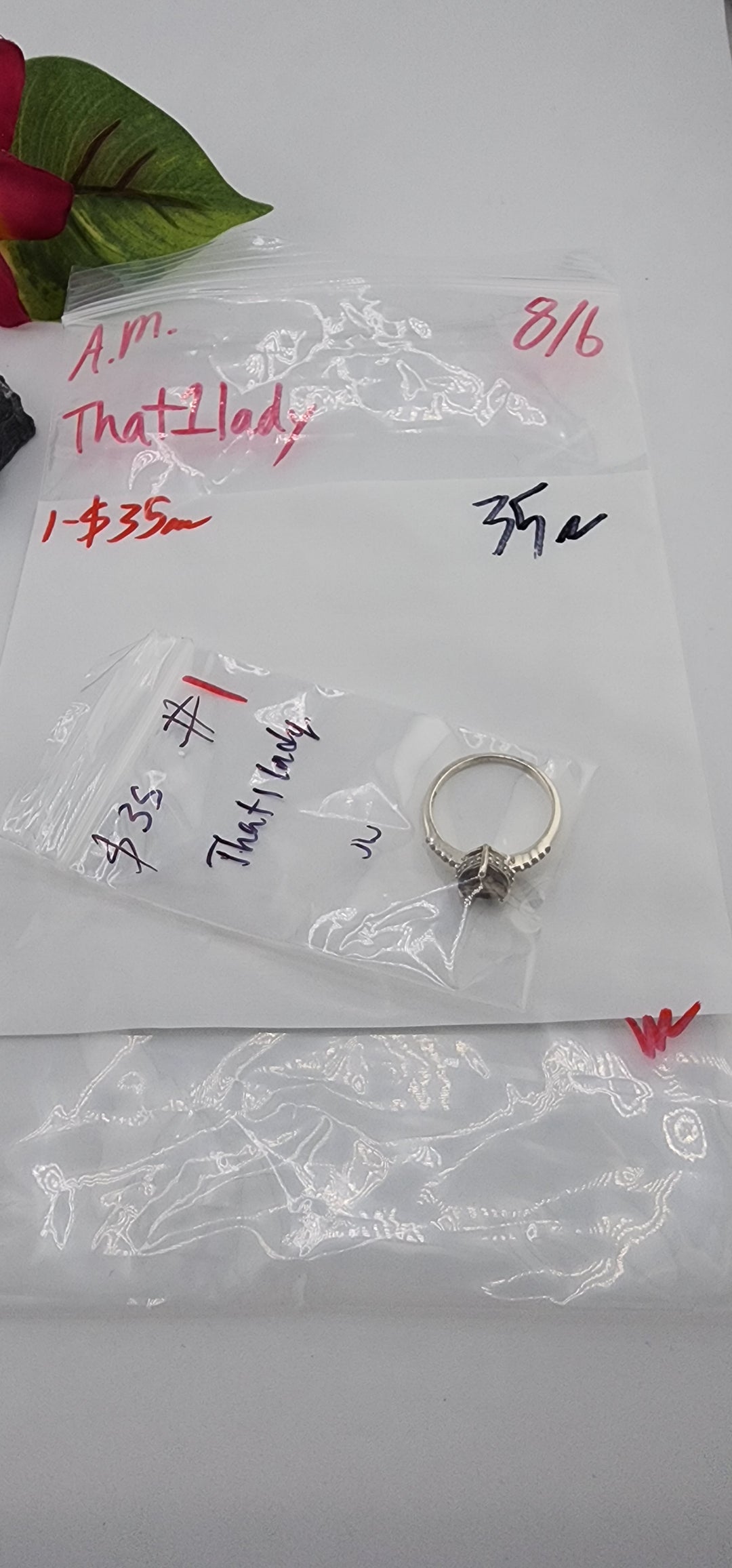 AM SHOW 48HR - RESERVED FOR: That1lady - 8/6/2025 FL tiktok Live Show - 1 Sterling Silver Items