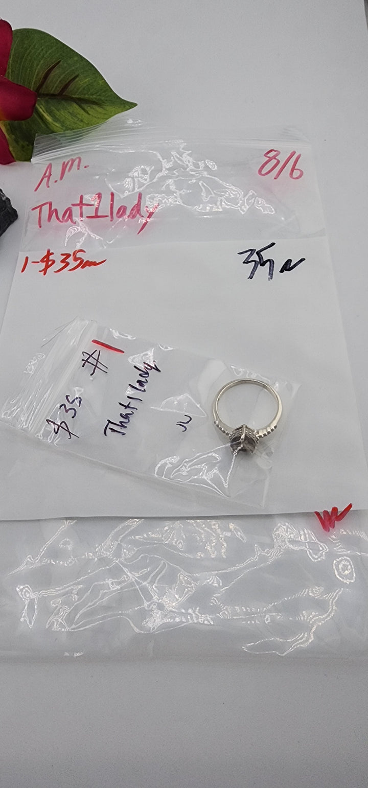 AM SHOW 48HR - RESERVED FOR: That1lady - 8/6/2025 FL tiktok Live Show - 1 Sterling Silver Items