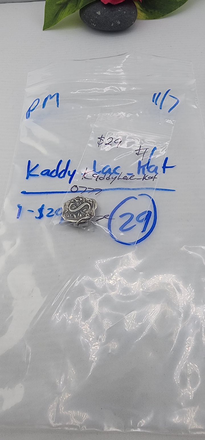 PM SHOW 48HR - RESERVED FOR: kaddylac_kat_0777 - 11/7/2025 tiktok Live Show - 1 Sterling Silver Items