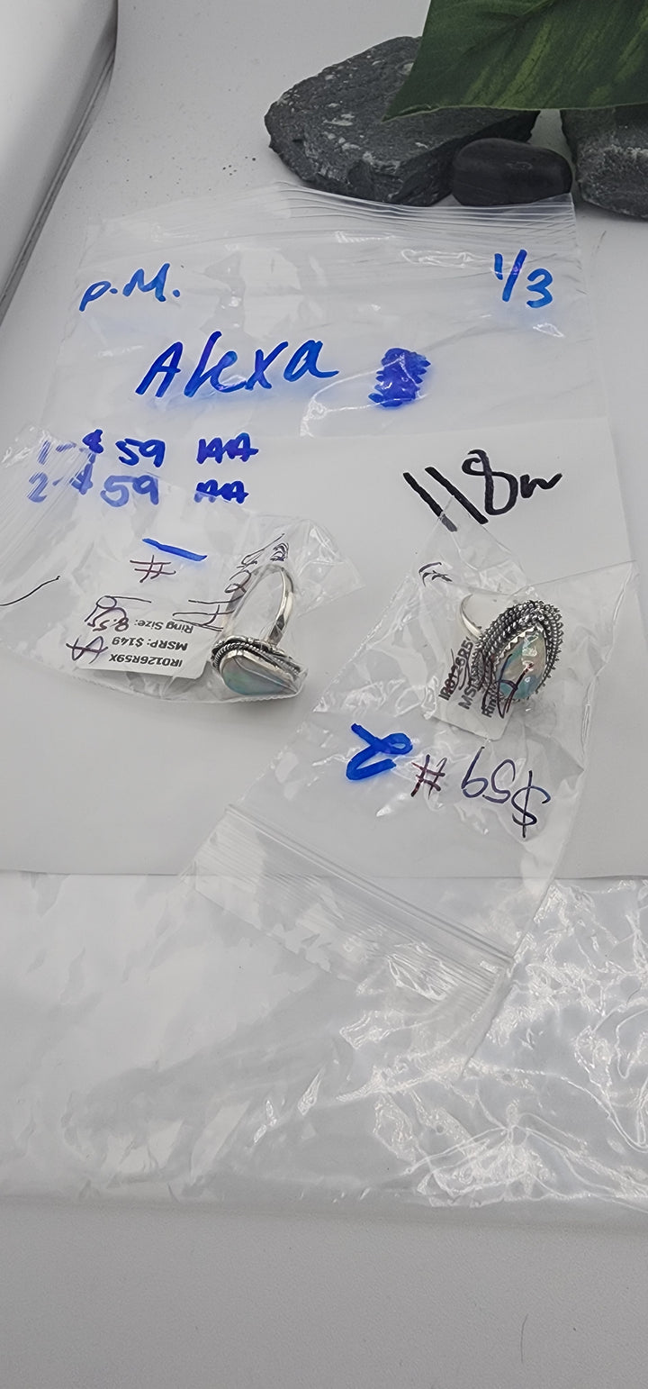 PM SHOW 48HR - RESERVED FOR: Alexa - 1/3/2026 tiktok Live Show - 2 Sterling Silver Items