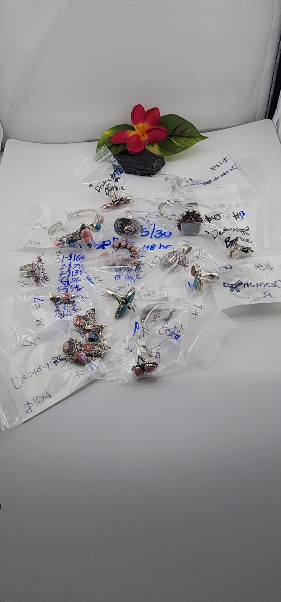 RESERVED FOR: Destash🎀Barbie - 5/30/2025 tiktok Live Show - 15 Sterling Silver Items