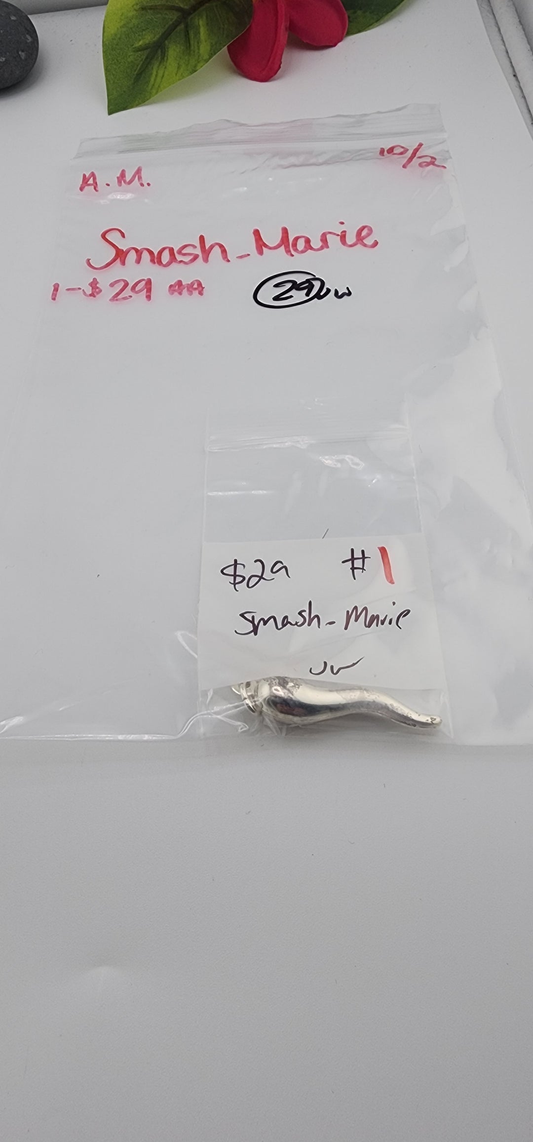 AM SHOW 48HR RESERVED FOR:  Smash_Marie- 10/2/2025 FL tiktok Live Show -1 Sterling Silver Items