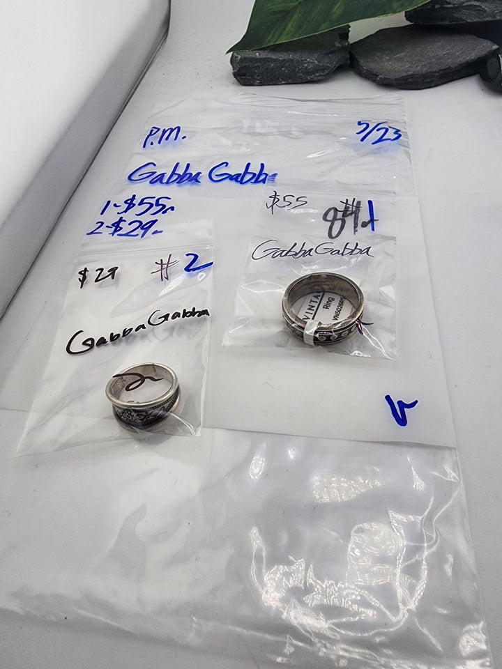 GabbaGabba - 5/23/26 PM - 2 925 Sterling Silver