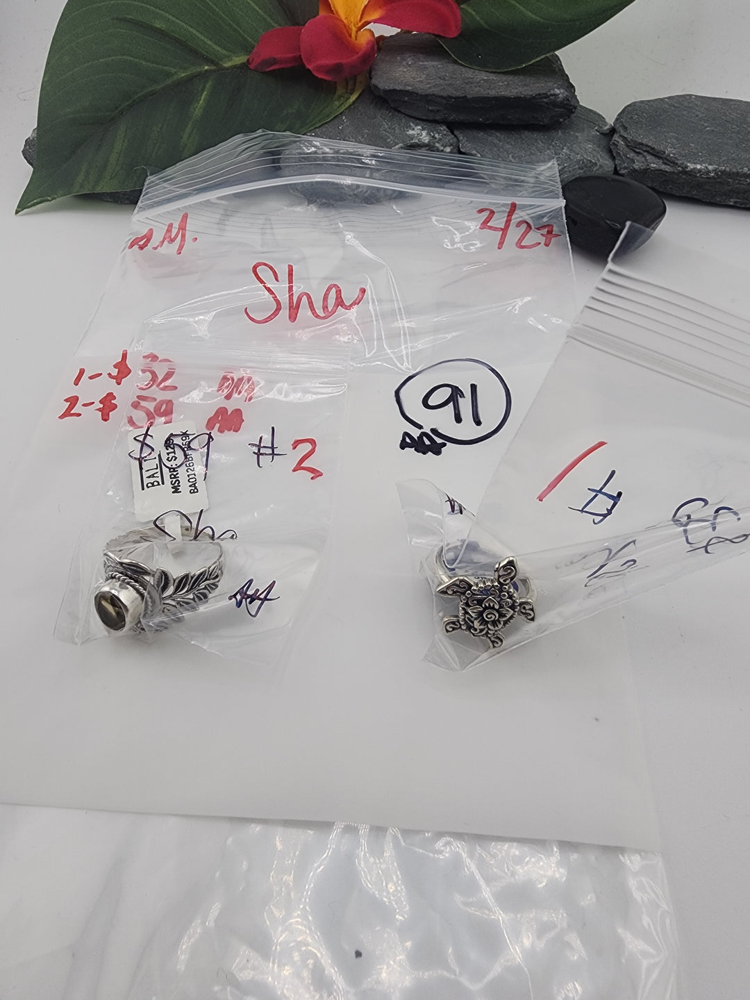 Sha - 2/27/26 - 2 925 Sterling Silver Items