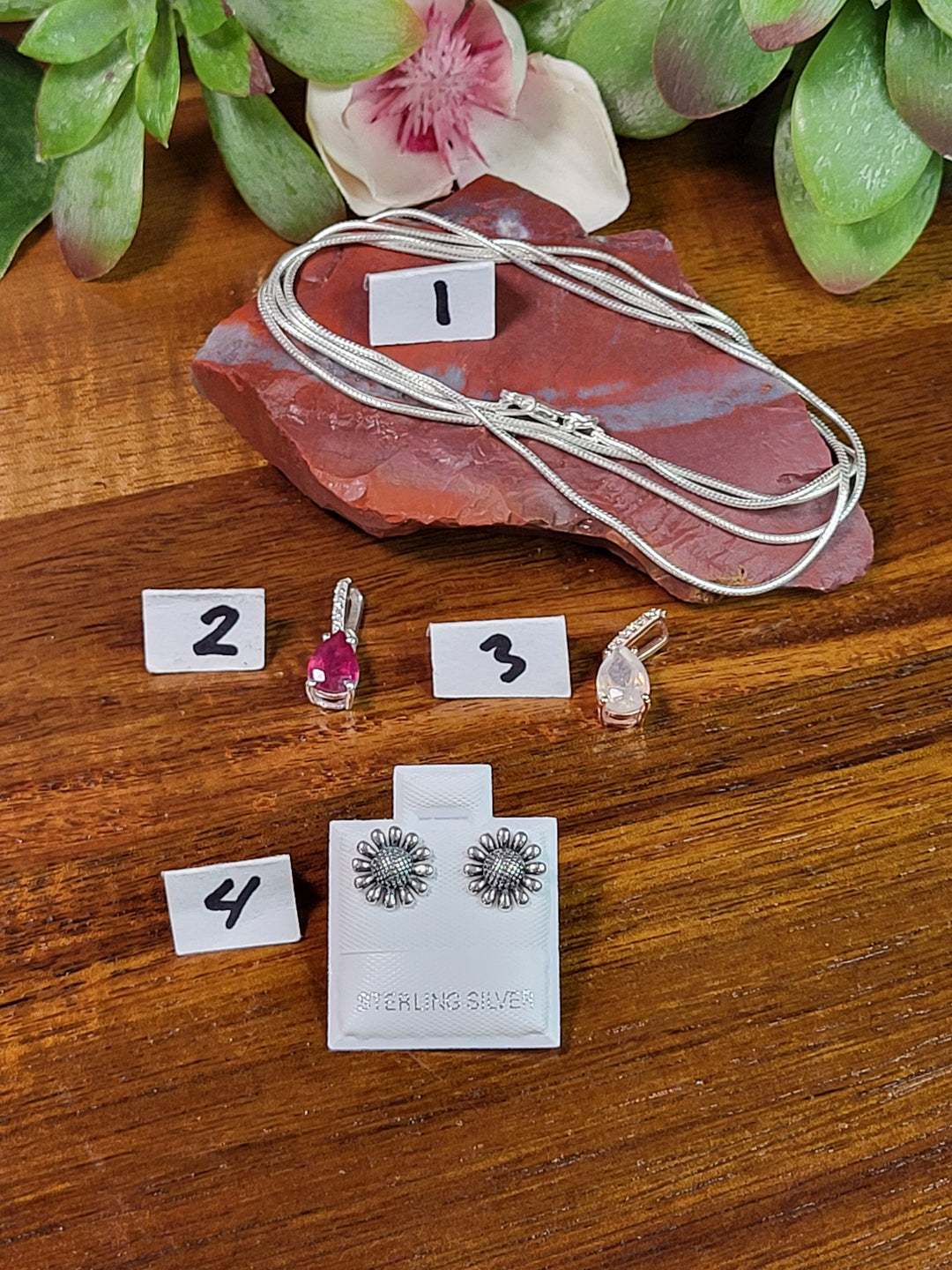 RESERVED FOR: Lady J-7/14/24-4 Sterling Silver Items