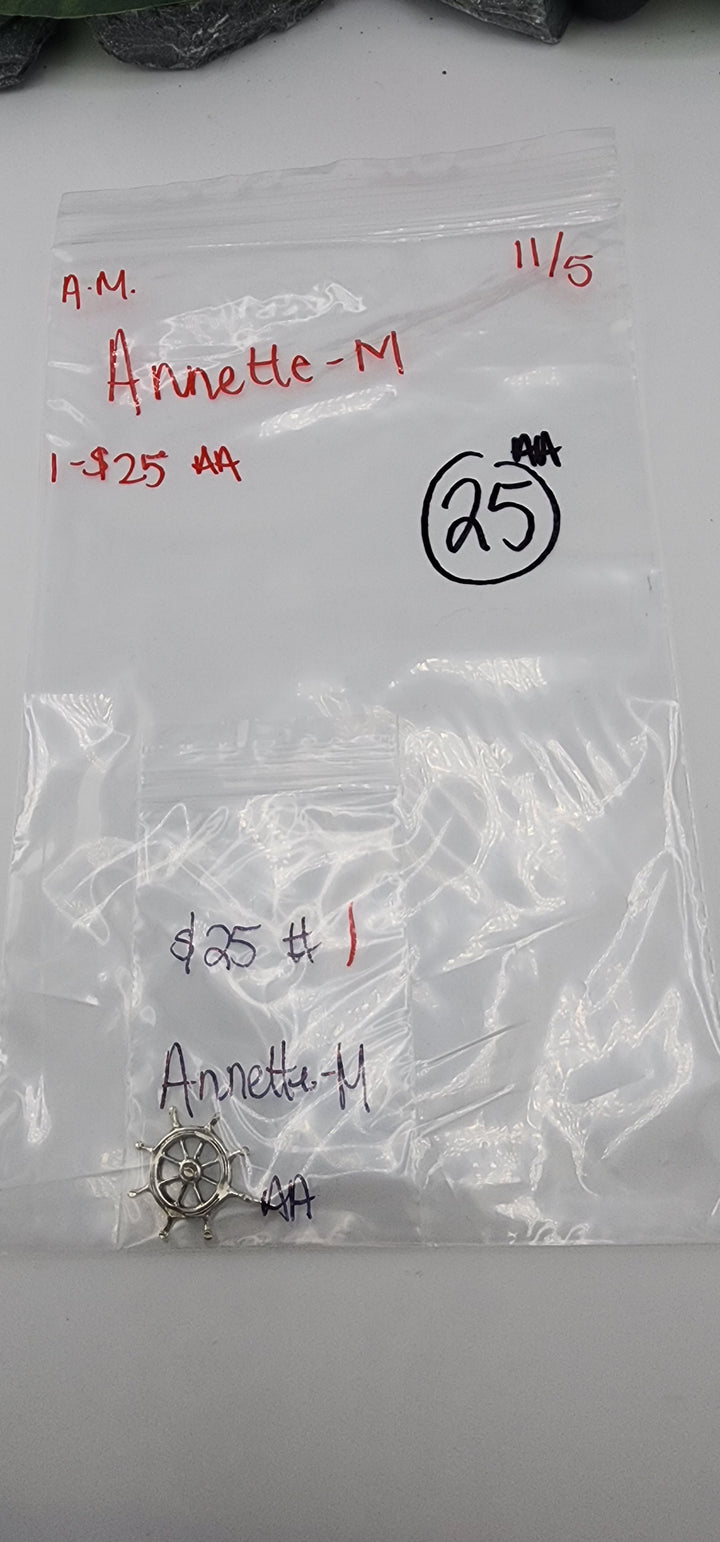 AM SHOW 48HR RESERVED FOR:  Annette-M - 11/5/2025 FL tiktok Live Show - 1 Sterling Silver Items