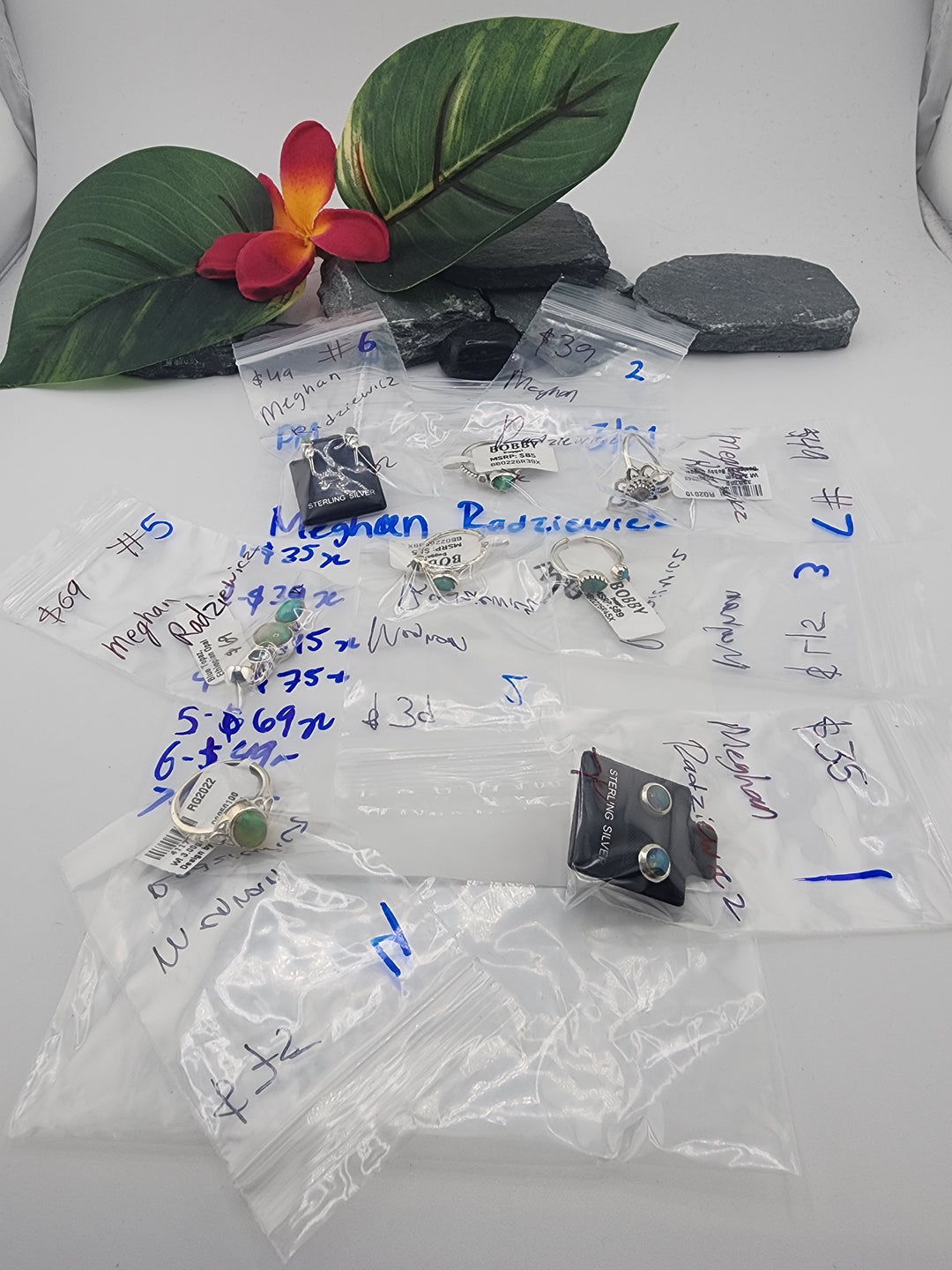 Meghan Radziewicz - 3/21/26 - 7 925 Sterling Silver Items