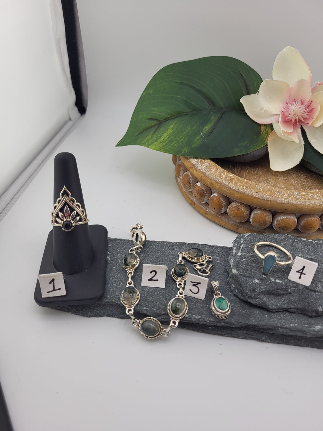 RESERVED FOR:   Abby Rose -12/08/2024 - 4 Sterling Silver Items