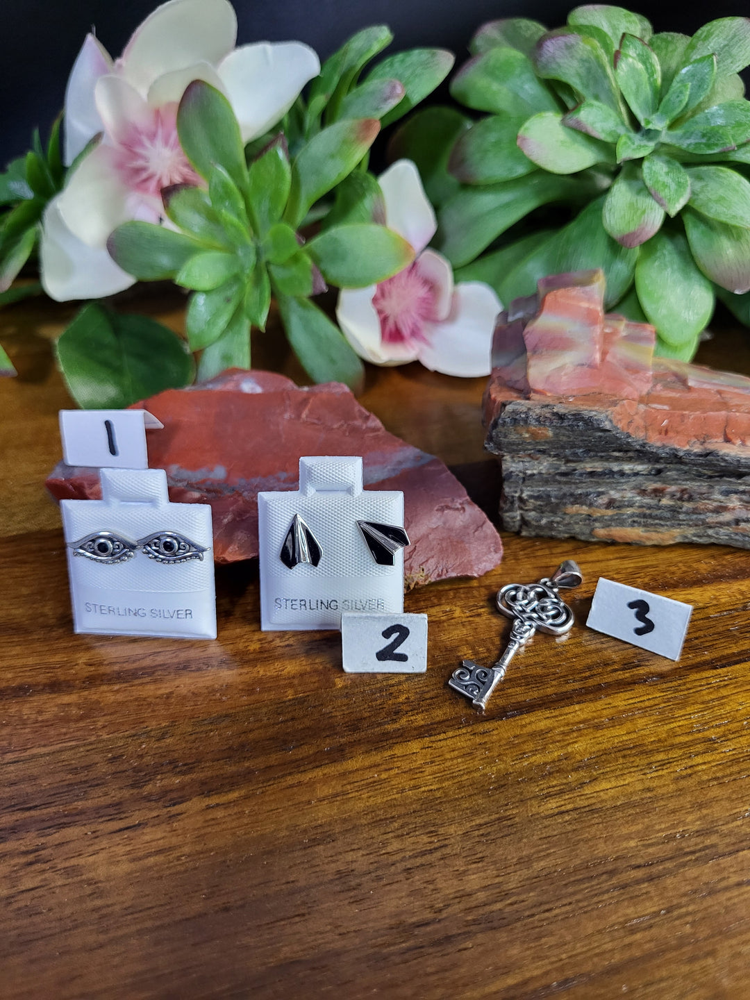 RESERVED FOR: SimplyCris83 7/13/24- 3 Sterling Silver Items