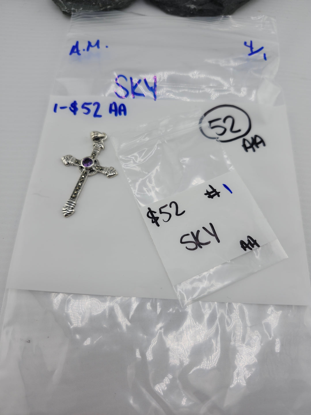 RESERVED FOR: SKY - 4/1/2025 tiktok A.M. Live Show - 1 Sterling Silver Items