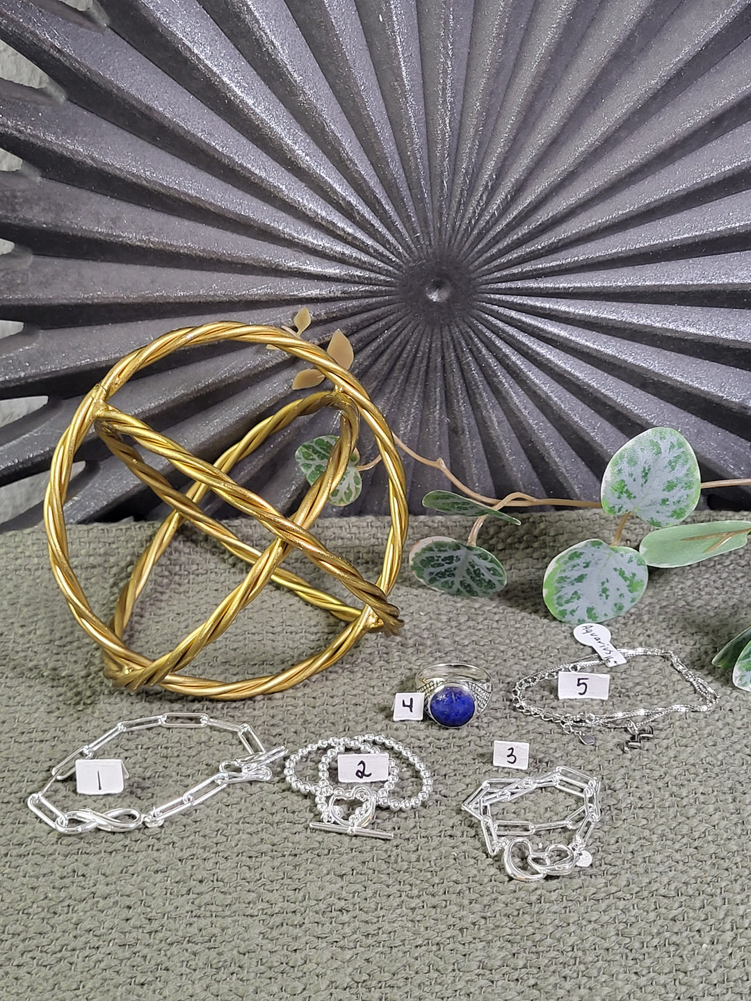 RESERVED FOR: Mari_Duke 8/30/24 - 4 Sterling Silver