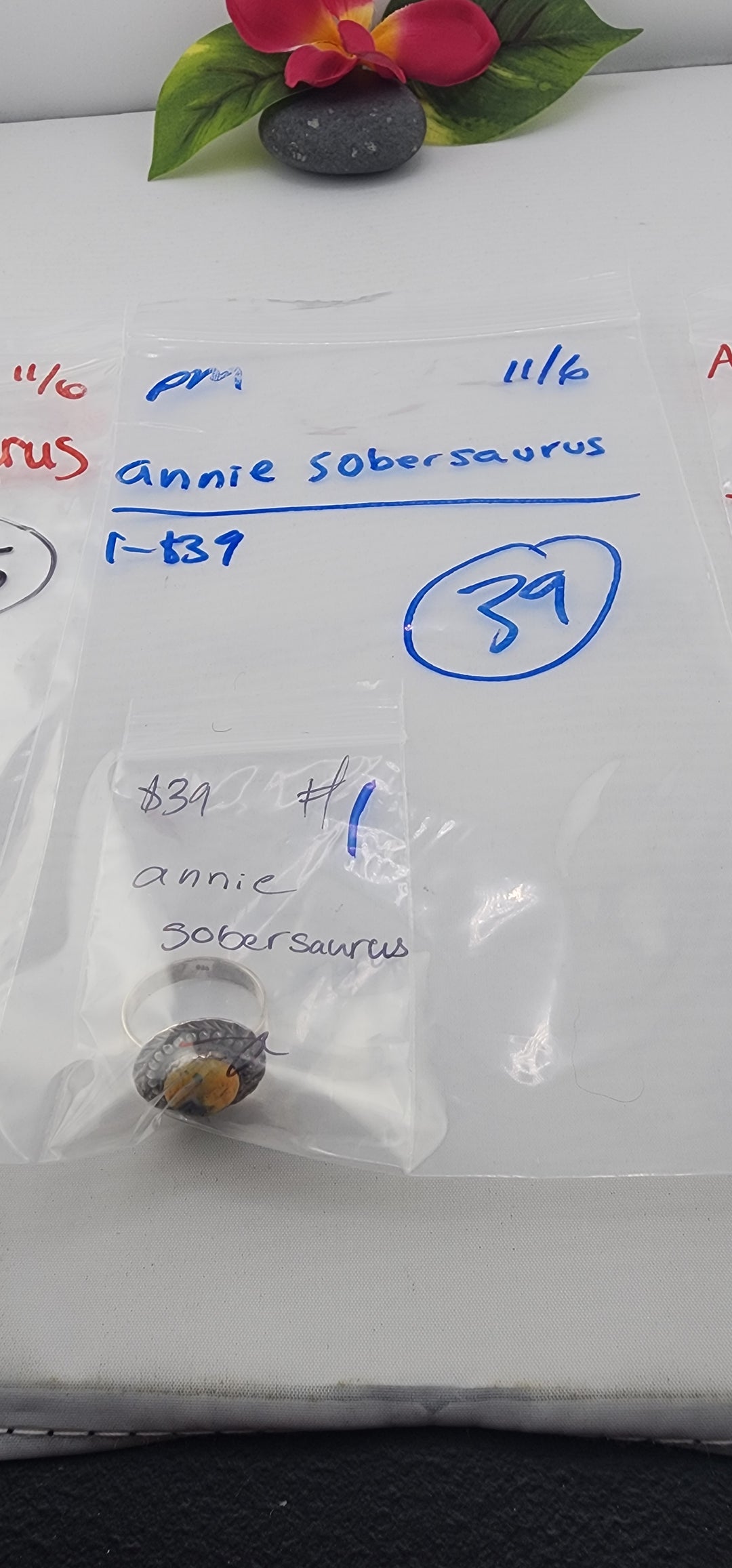 PM SHOW 48HR - RESERVED FOR: annie sobersaurus - 11/6/2025 tiktok Live Show - 1 Sterling Silver Items