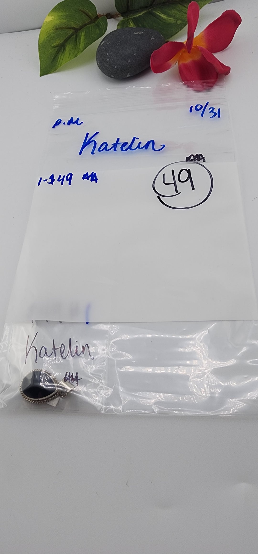 PM SHOW 48HR - RESERVED FOR: Katelin - 10/31/2025 FL tiktok Live Show - 1 Sterling Silver Items