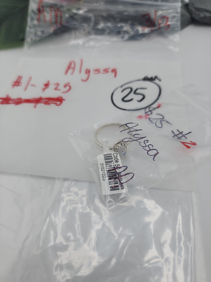 Alyssa - 3.13.26 - 1 925 Sterling Silver Items