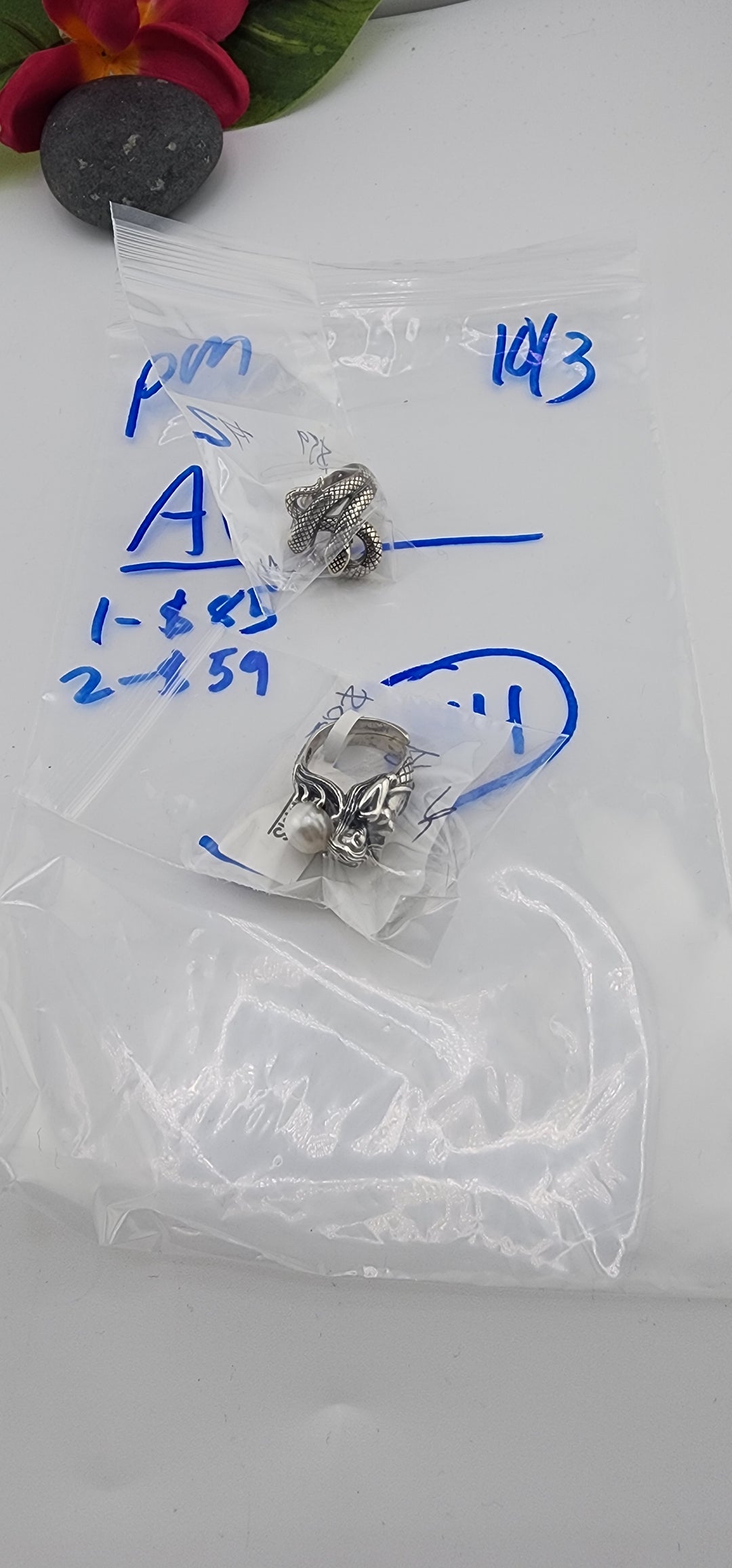 PM SHOW 48HR - RESERVED FOR: Ava - 10/3/2025 FL tiktok Live Show - 2 Sterling Silver Items
