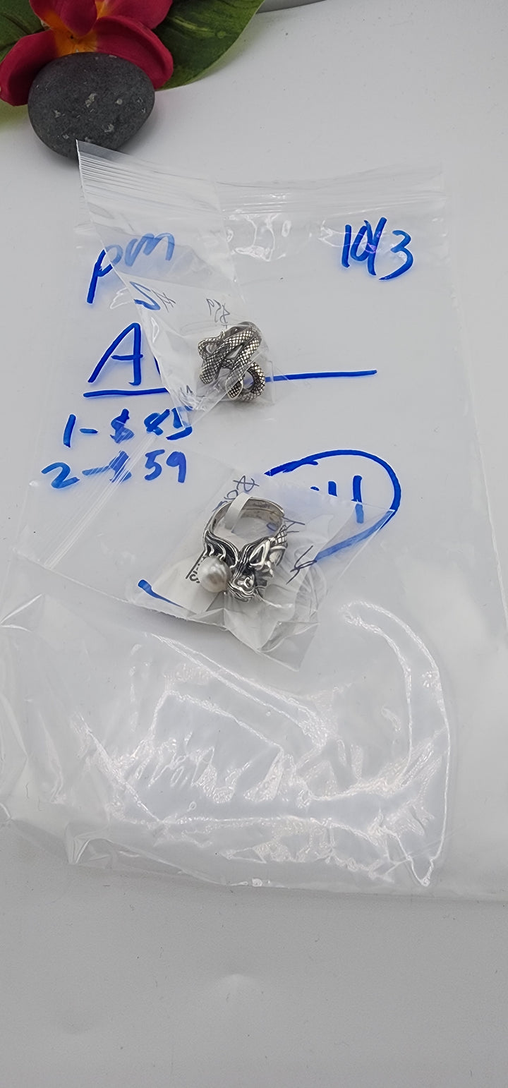 PM SHOW 48HR - RESERVED FOR: Ava - 10/3/2025 FL tiktok Live Show - 2 Sterling Silver Items