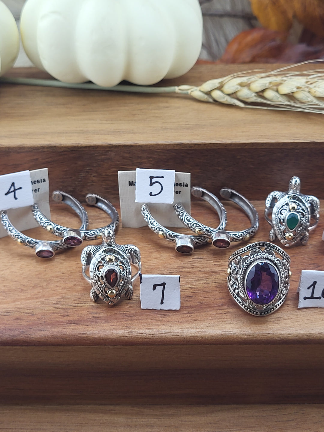 RESERVED FOR:   Mazy J. -10/27/2024 - 11 Sterling Silver Items