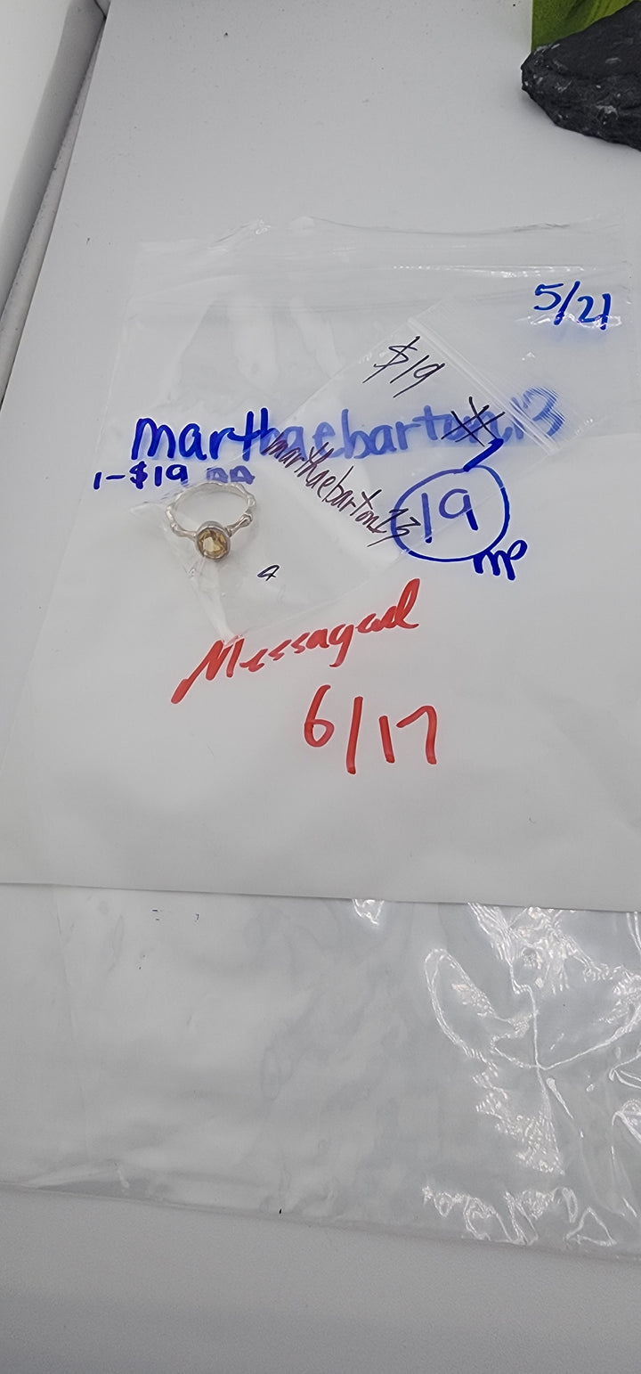 RESERVED FOR: marthaebarton13- 5/21/2025 tiktok Live Show -  Sterling Silver Items