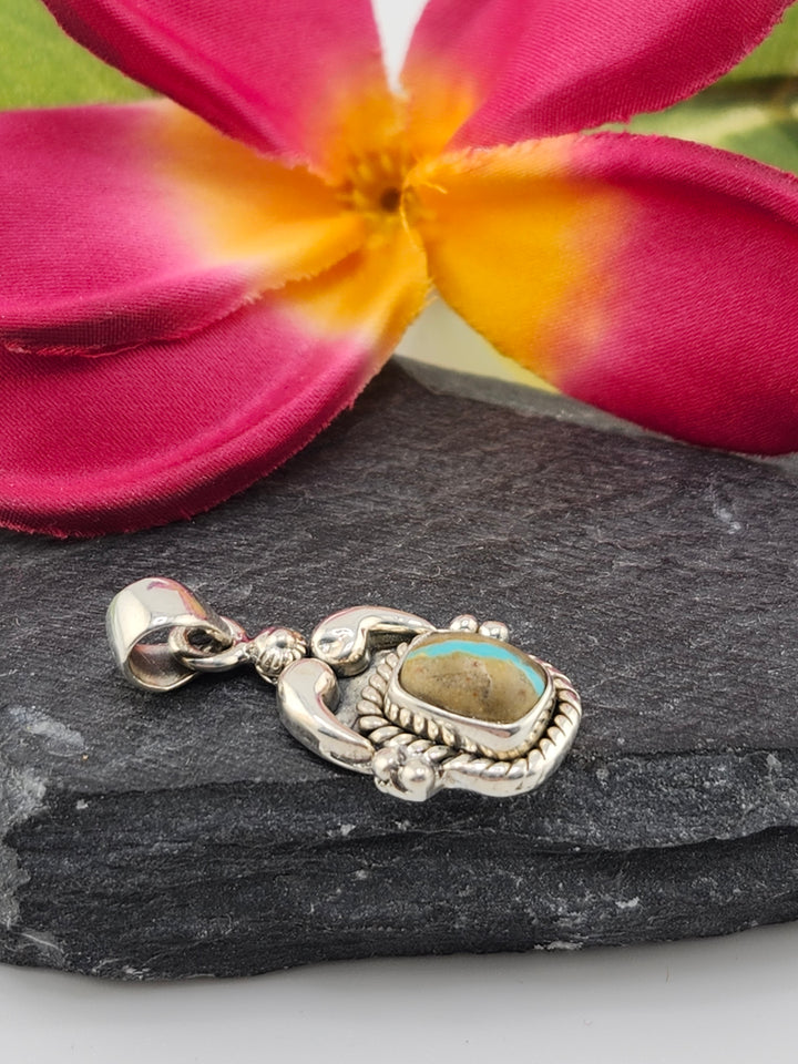 Royston Ribbon Turquoise Pendant