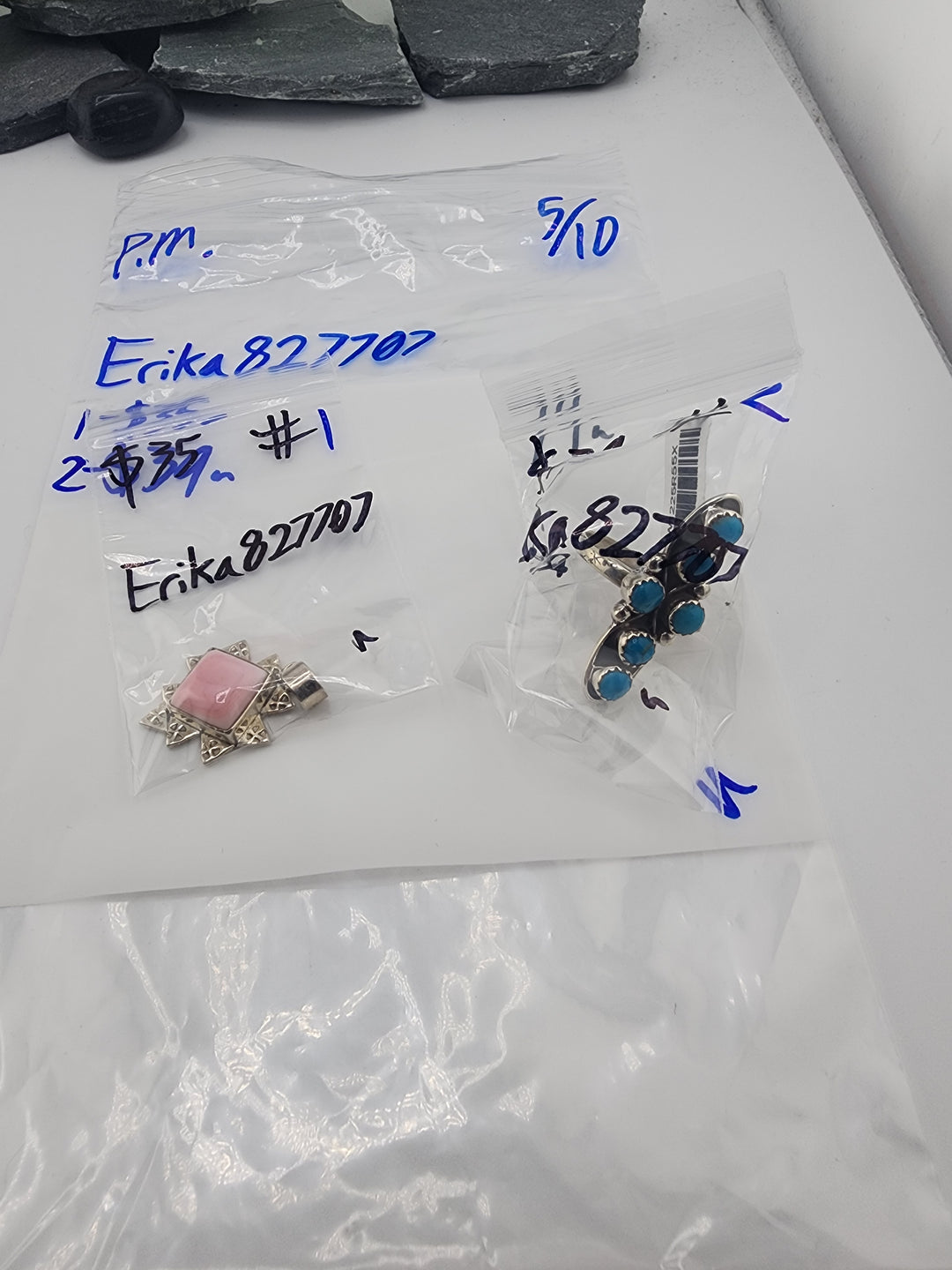 Erika827707 - 5/10/26 PM - 2 925 Sterling Silver
