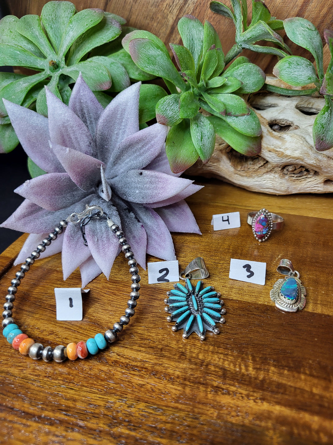 RESERVED FOR: dsdomingue 7/27/24- 4 Sterling Silver Items