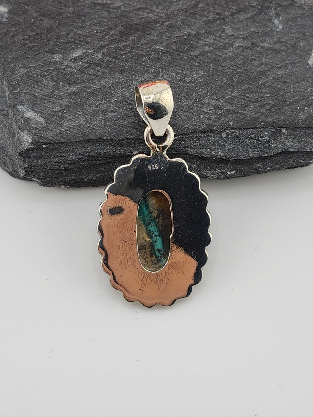 Royston Ribbon Turquoise Pendant