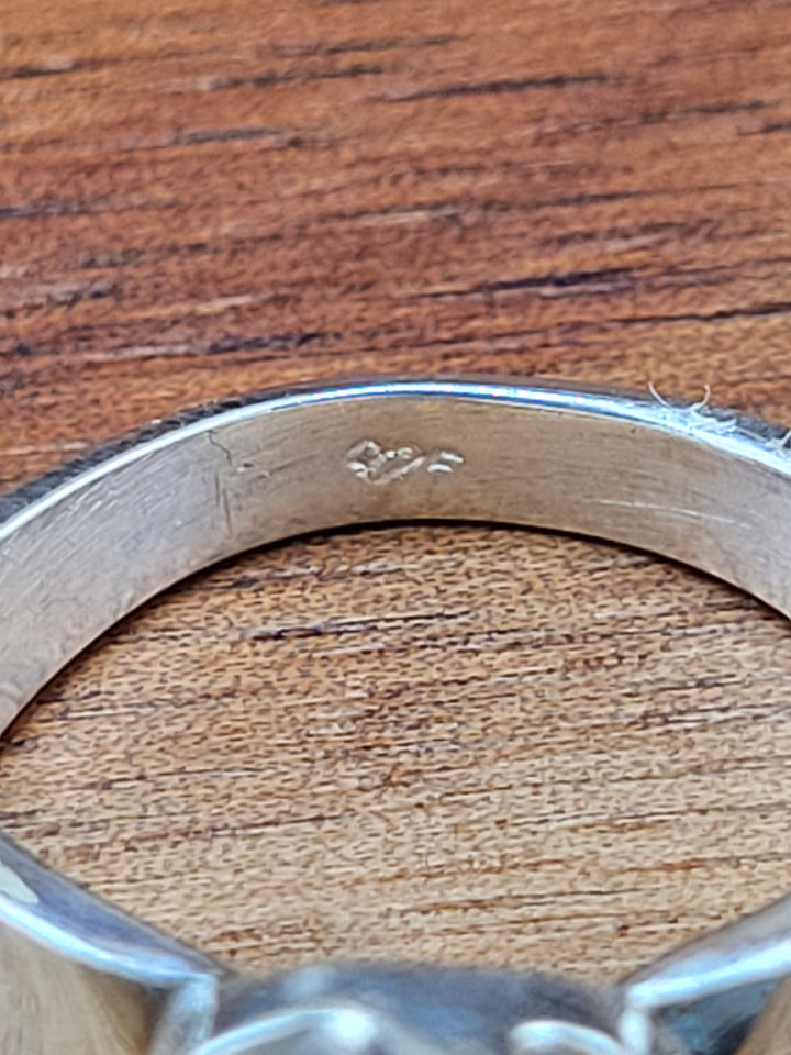 925 Sterling Silver Kunzite Ring Size 5.75