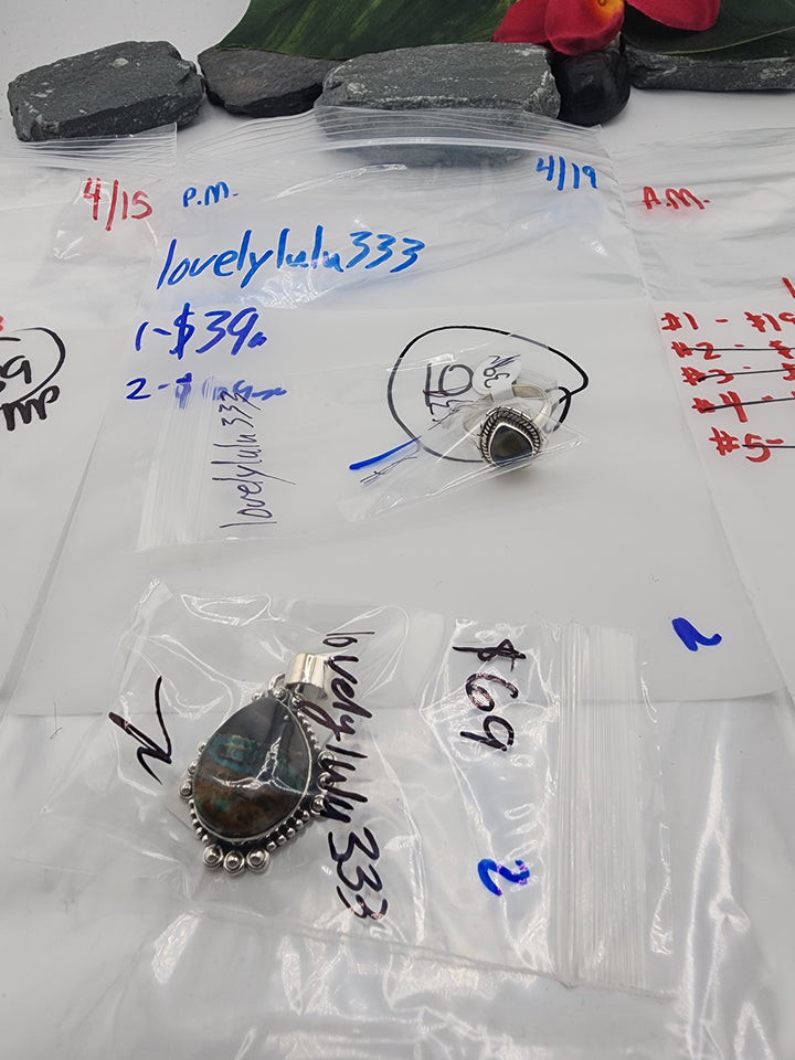 lovelylulu333 - 4/19/26 PM - 2 925 Sterling Silver Items