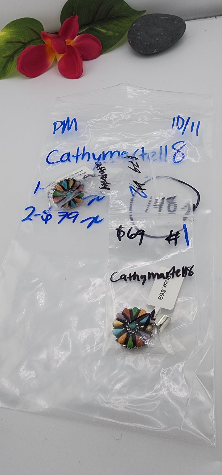 PM SHOW 48HR - RESERVED FOR: cathymartell8 - 10/11/2025 FL tiktok Live Show - 2 Sterling Silver Items