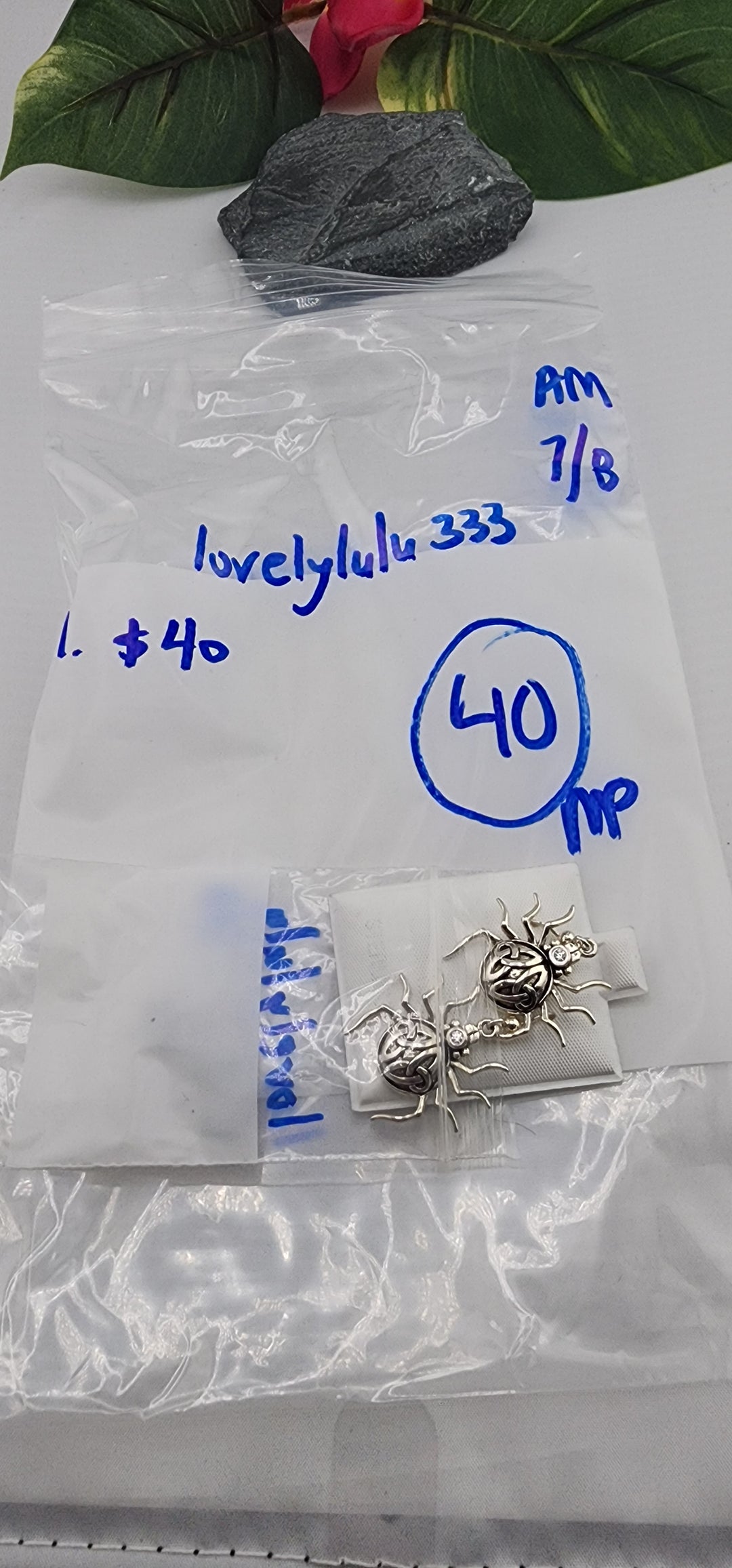 RESERVED FOR: lovelylulu333- 7/8/2025 tiktok A.M Live Show - 1 Sterling Silver Items