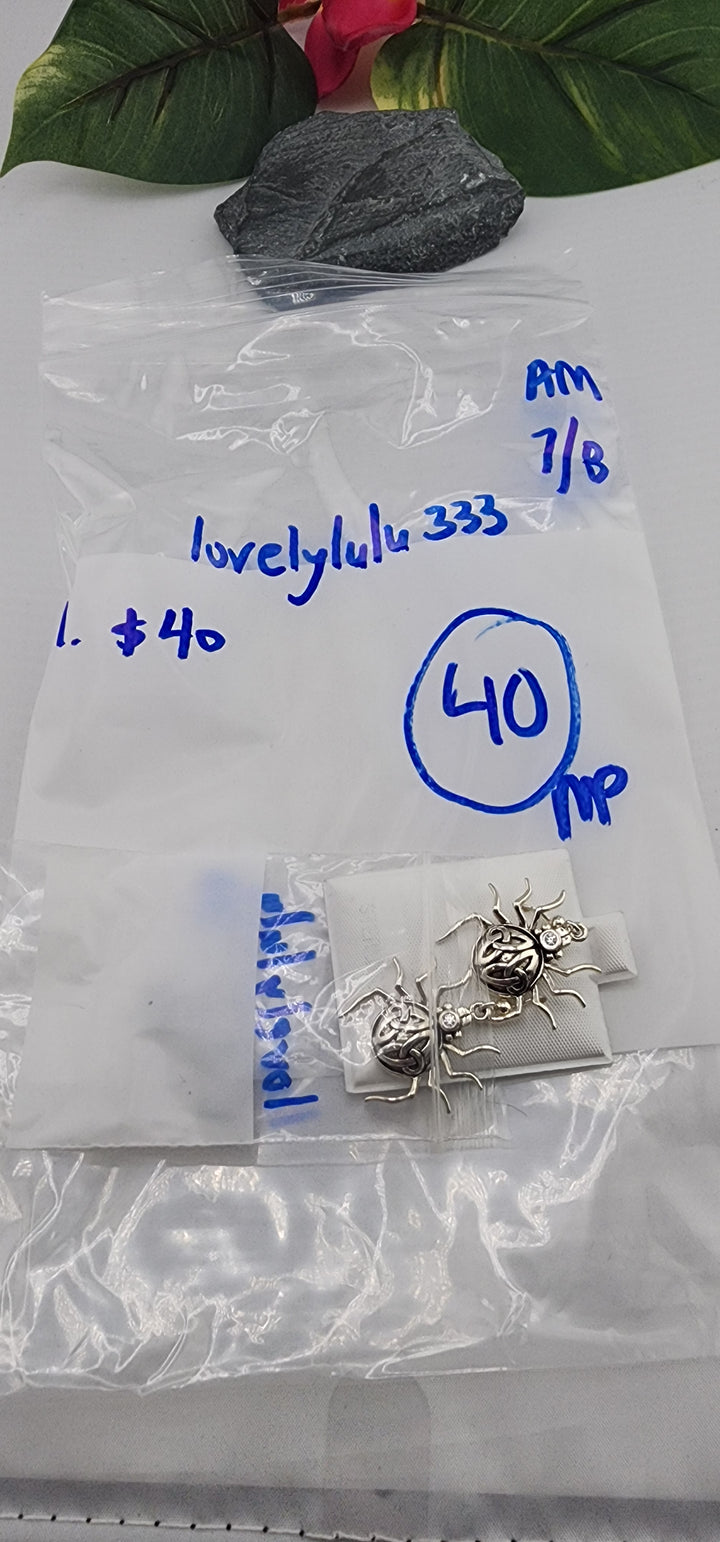 RESERVED FOR: lovelylulu333- 7/8/2025 tiktok A.M Live Show - 1 Sterling Silver Items