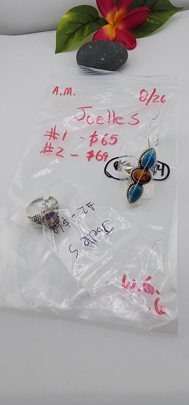 AM SHOW 48HR - RESERVED FOR: Joelle S - 8/26/2025 FL tiktok Live Show - 2 Sterling Silver Items