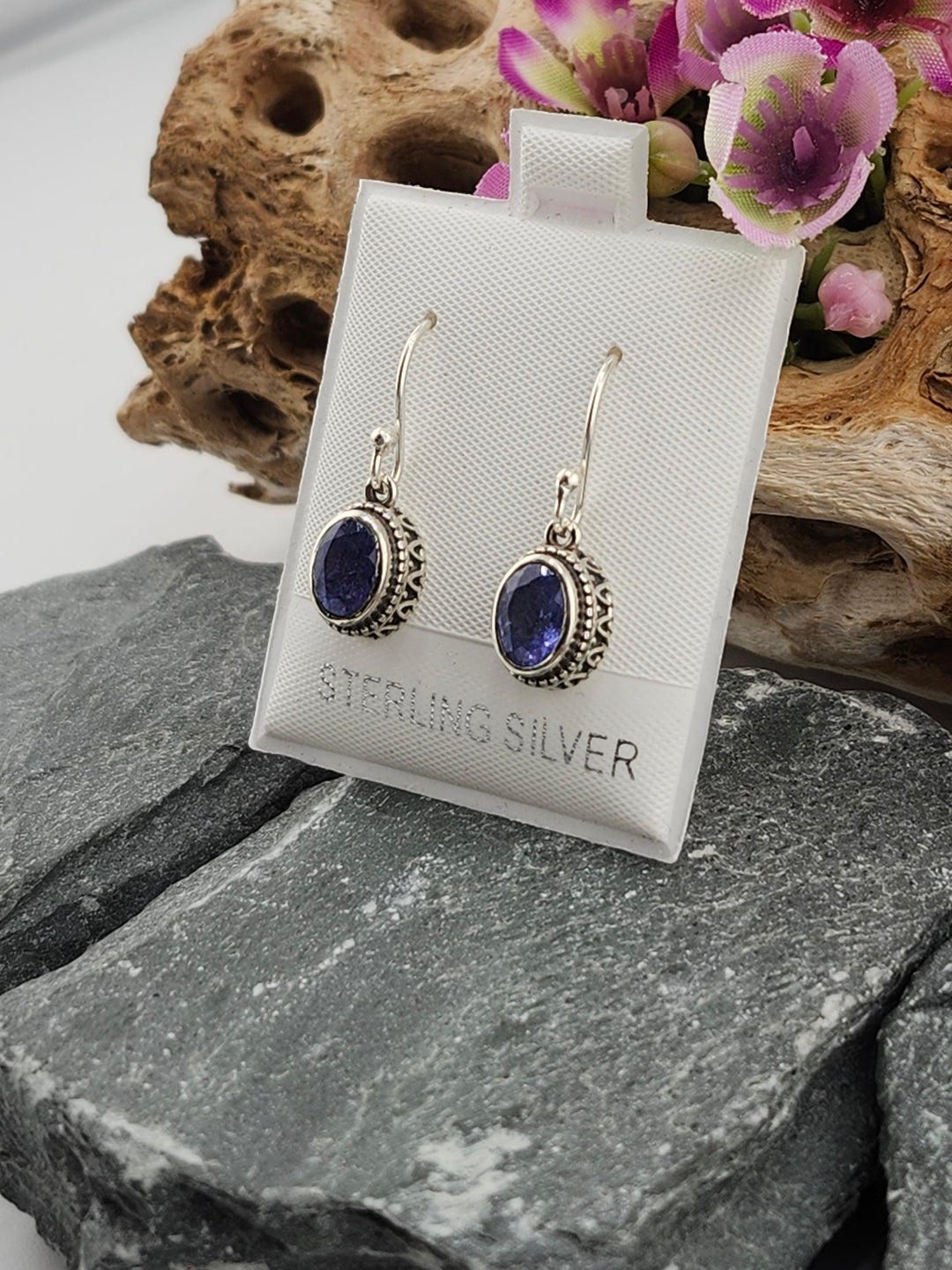 Tanzanite Oval Dangles