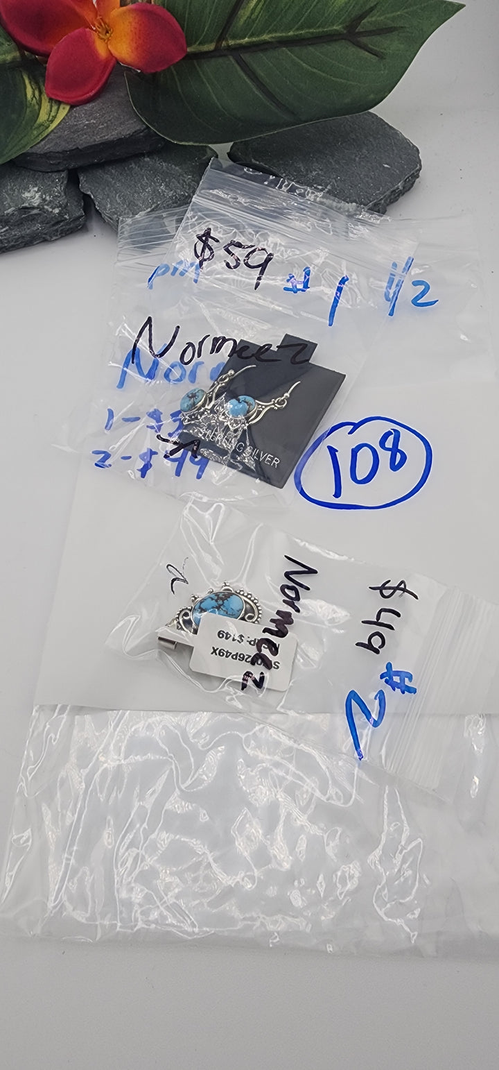 PM SHOW 48HR - RESERVED FOR: Normeez - 1/2/2026 tiktok Live Show - 2 Sterling Silver Items