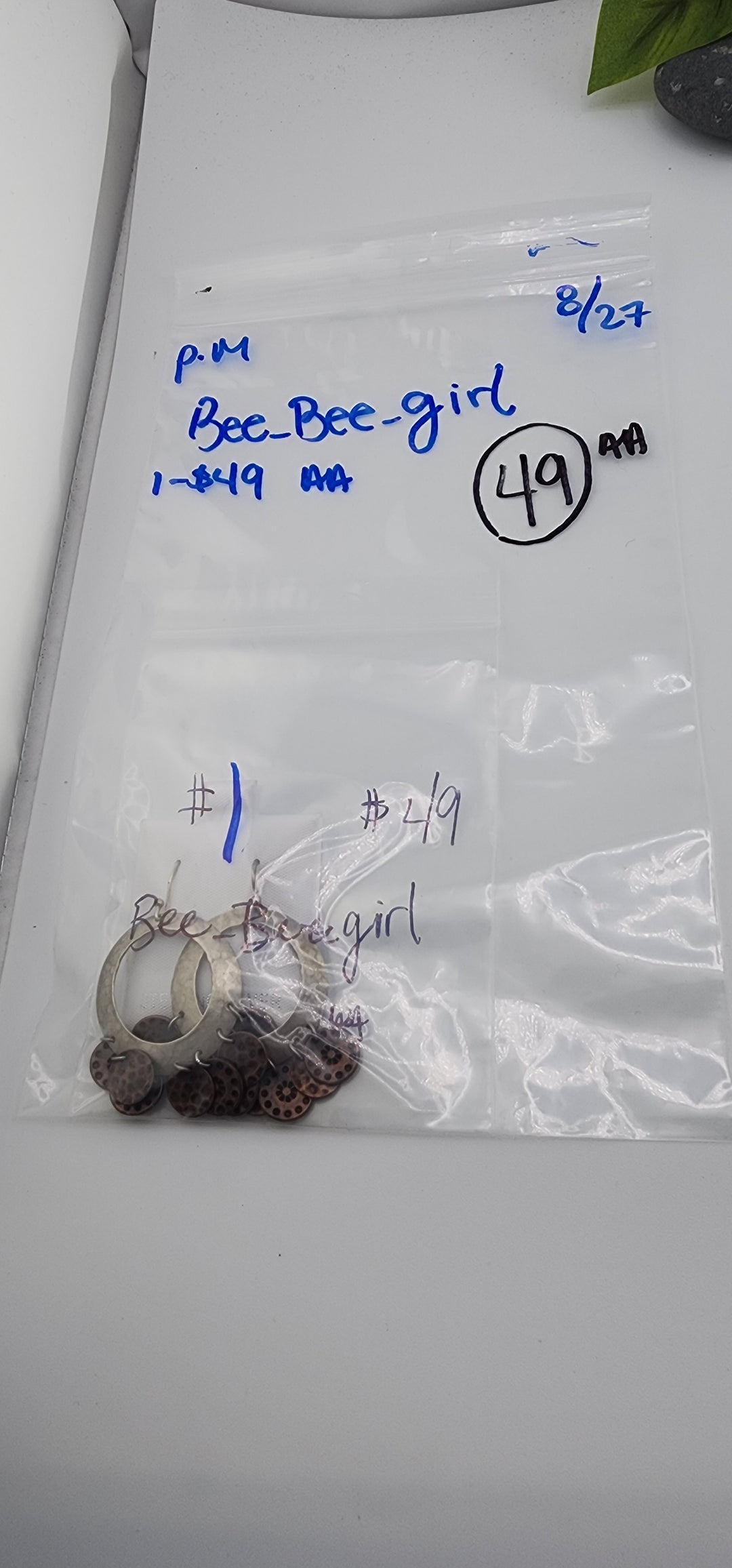 PM SHOW 48HR - RESERVED FOR:  - Bee_Bee_girl - 8/27/2025 FL tiktok Live Show - 1 Sterling Silver Items