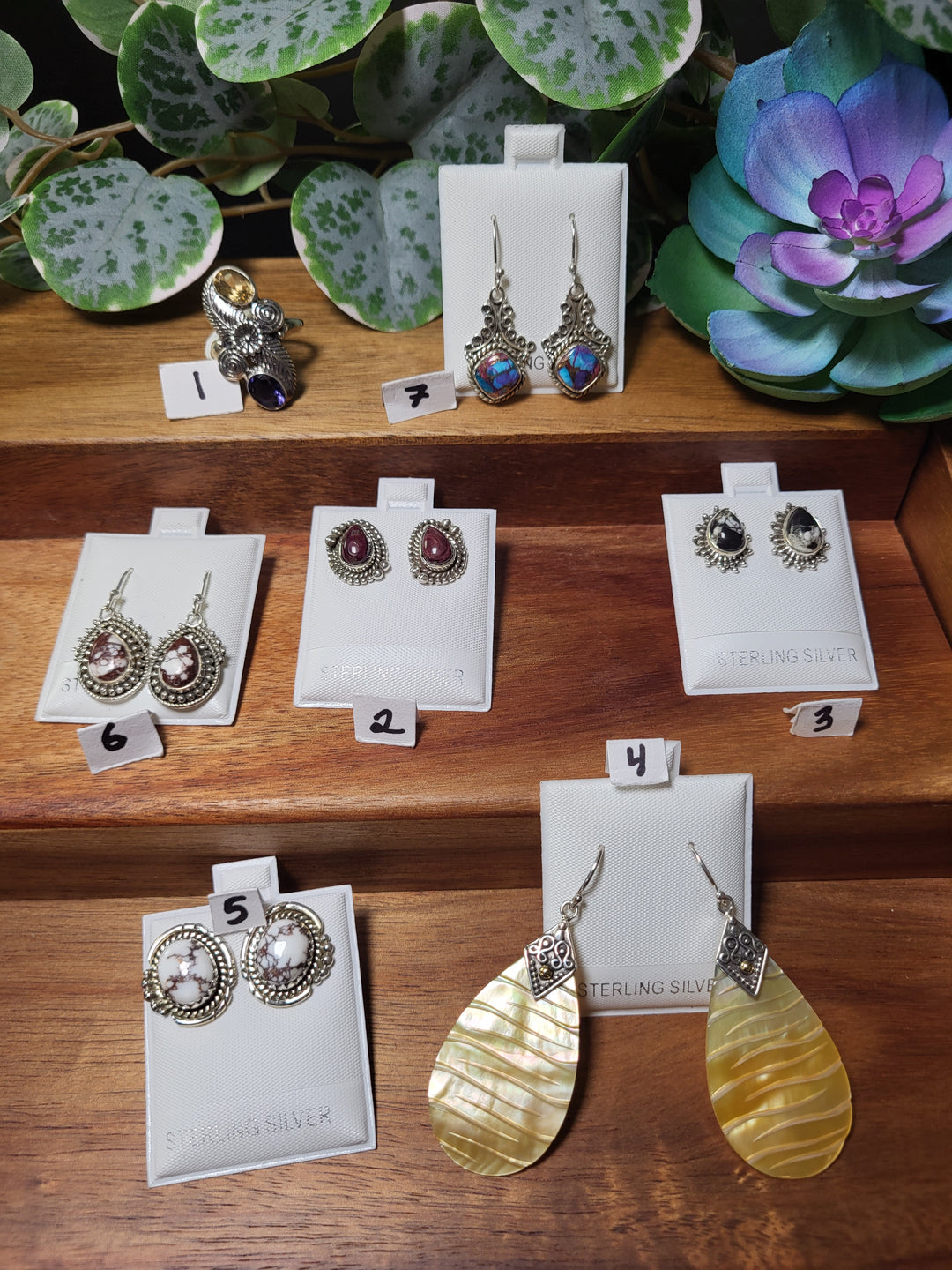 RESERVED FOR: LisaPrzybyla 8/18/24- 7 Sterling Silver Items