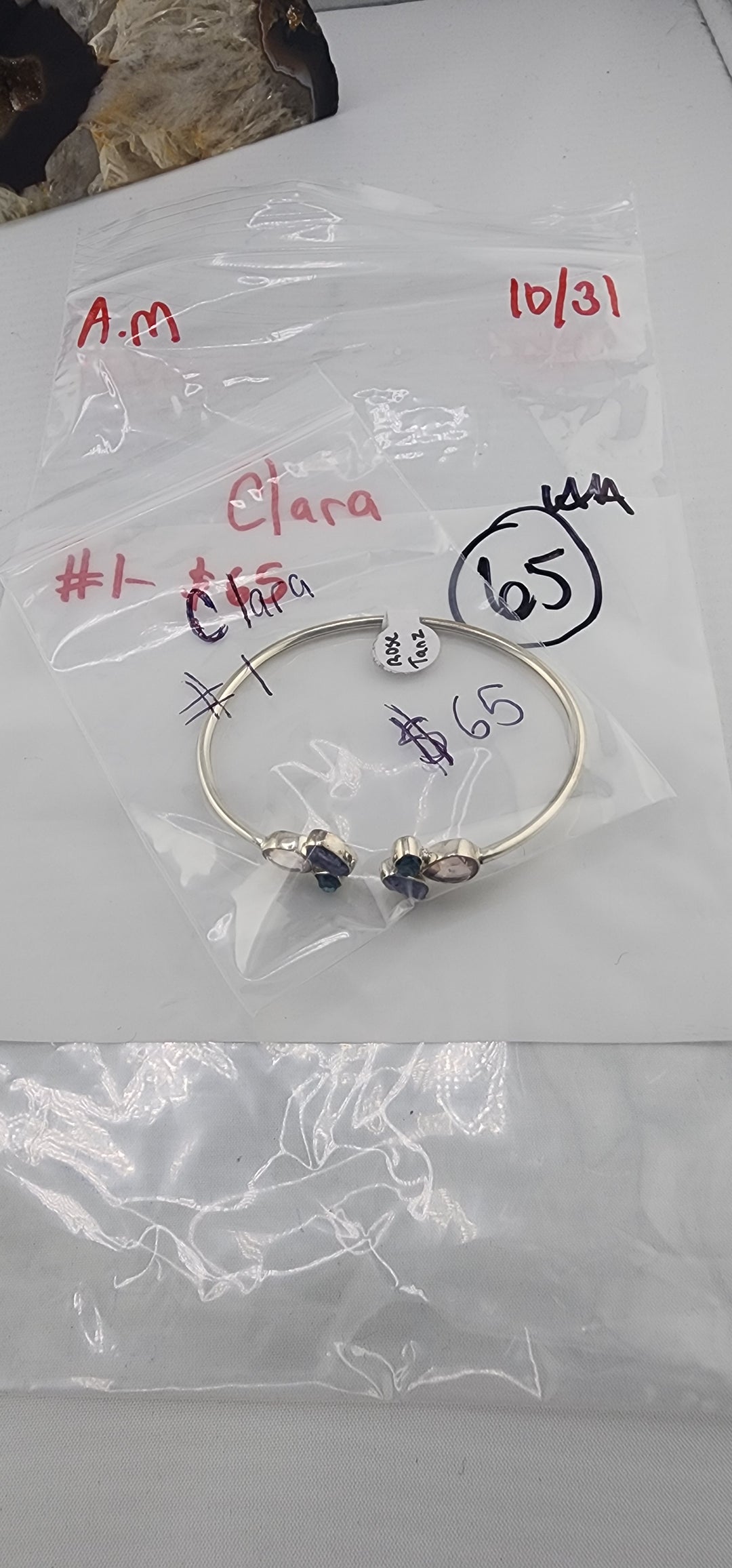 AM SHOW 48HR RESERVED FOR: Clara - 10/31/2025 FL tiktok Live Show - 1 Sterling Silver Items