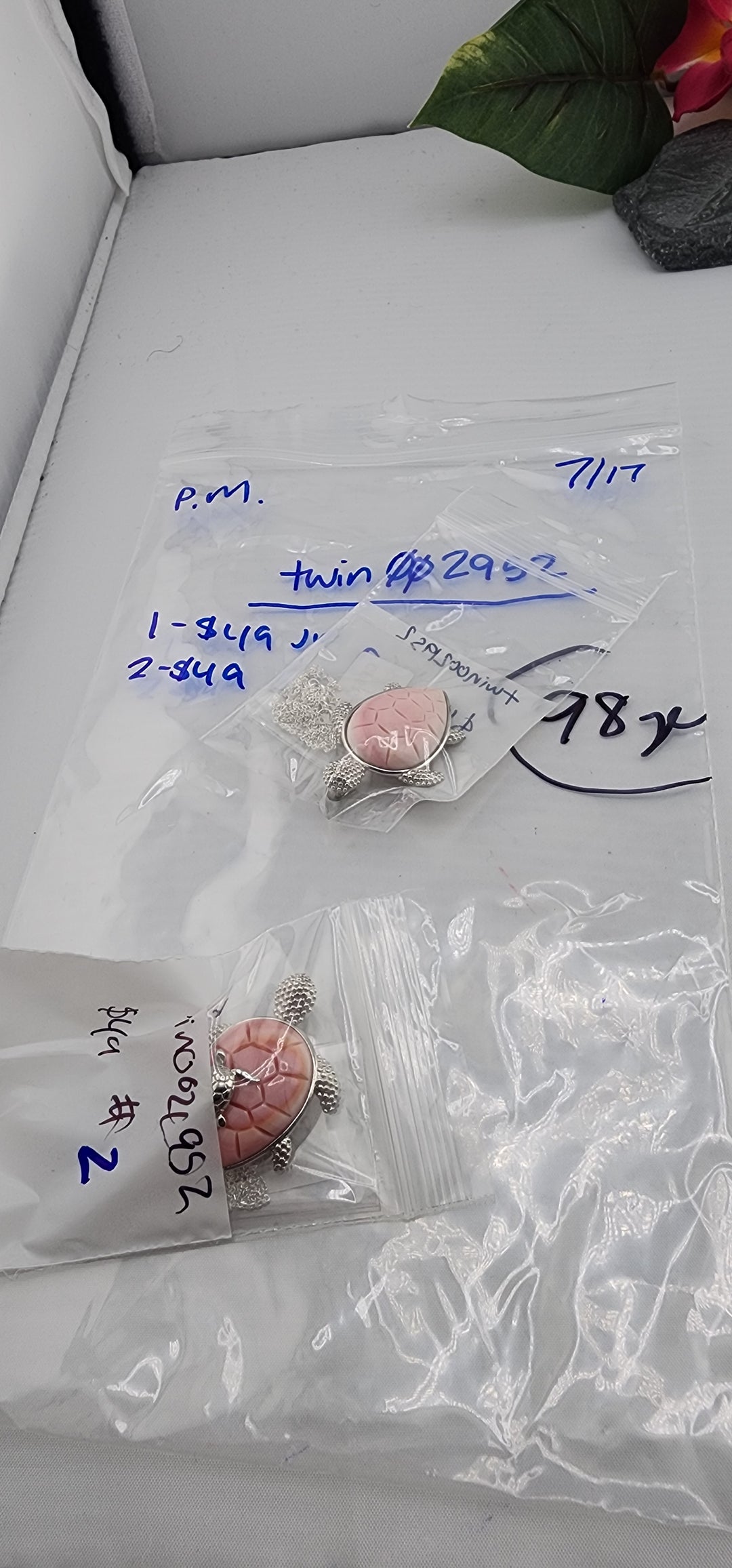PM SHOW 48HR - RESERVED FOR: twin002952 - 7/17/2025 FL tiktok Live Show - 2 Sterling Silver Items