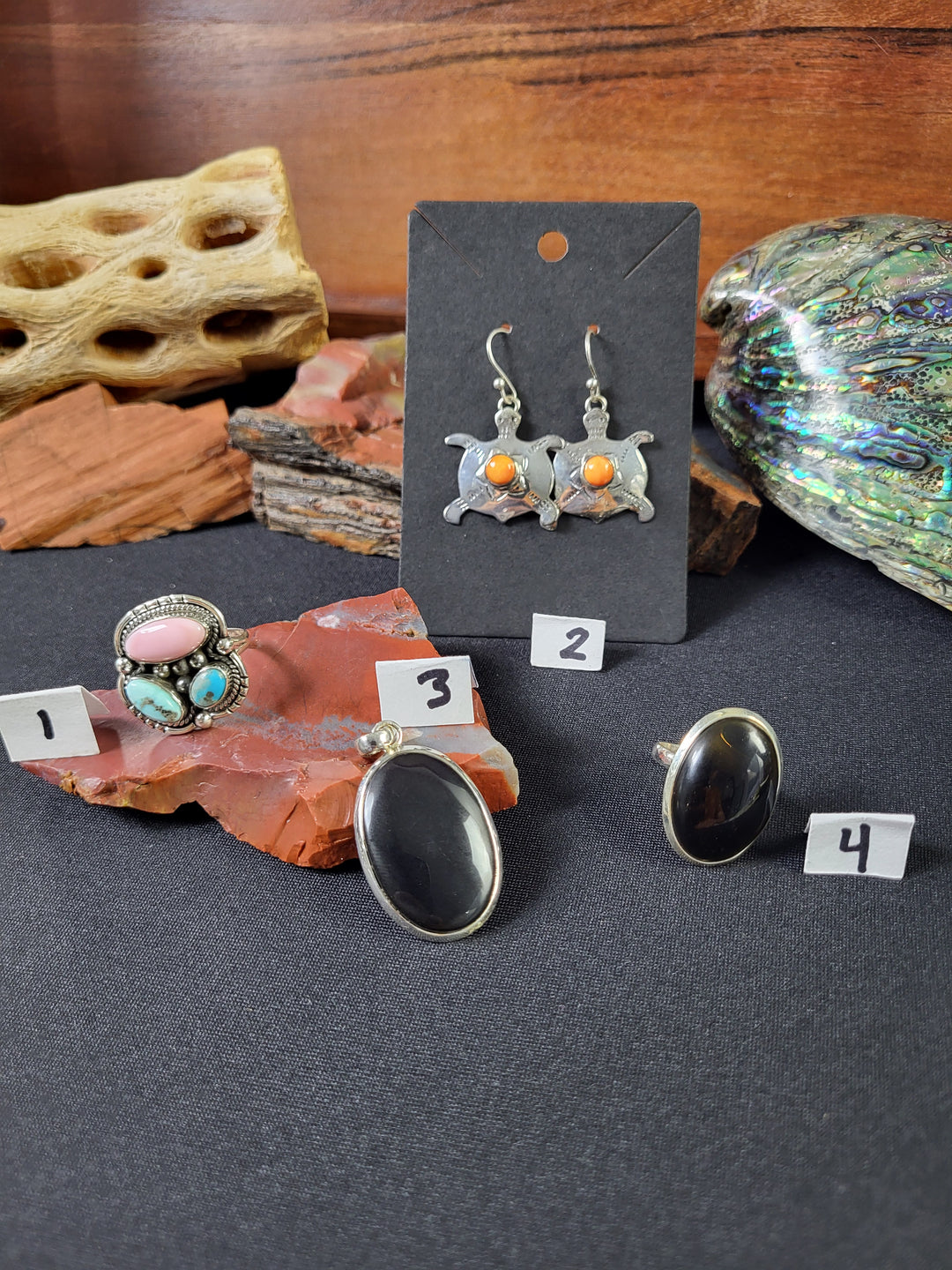 RESERVED FOR:  Darlene Stegall- 7/10/24-4 Sterling Silver Items