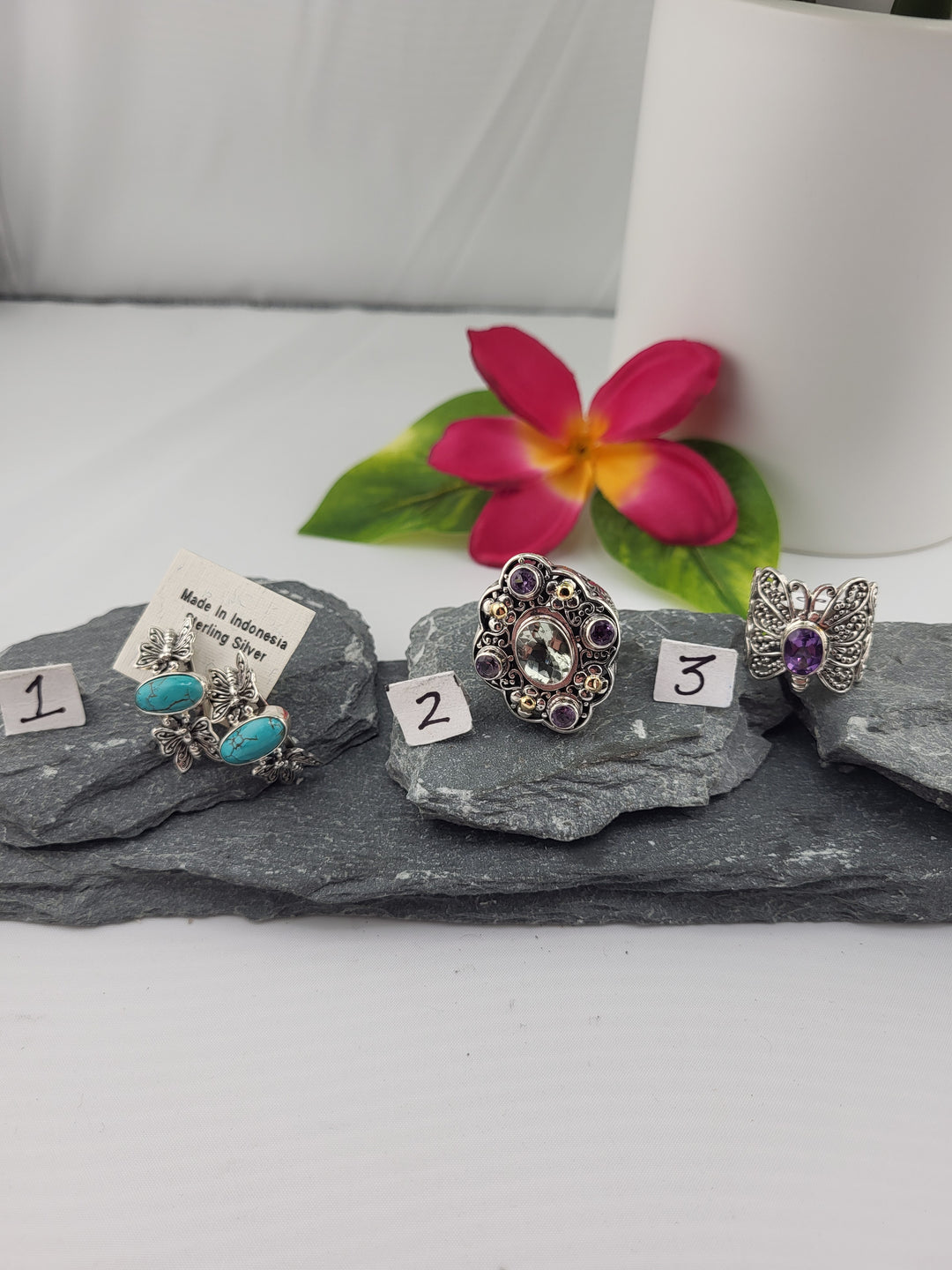 RESERVED FOR:   Isabel-11/18/2024 -3 Sterling Silver Items